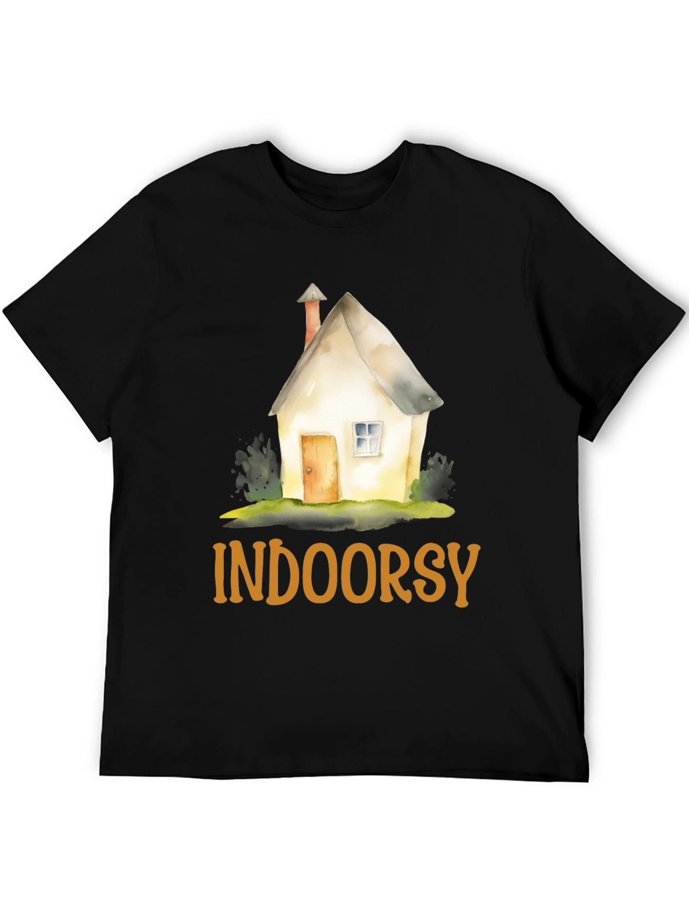 Indoorsy Graphic T-Shirt - Cozy Homebody Style