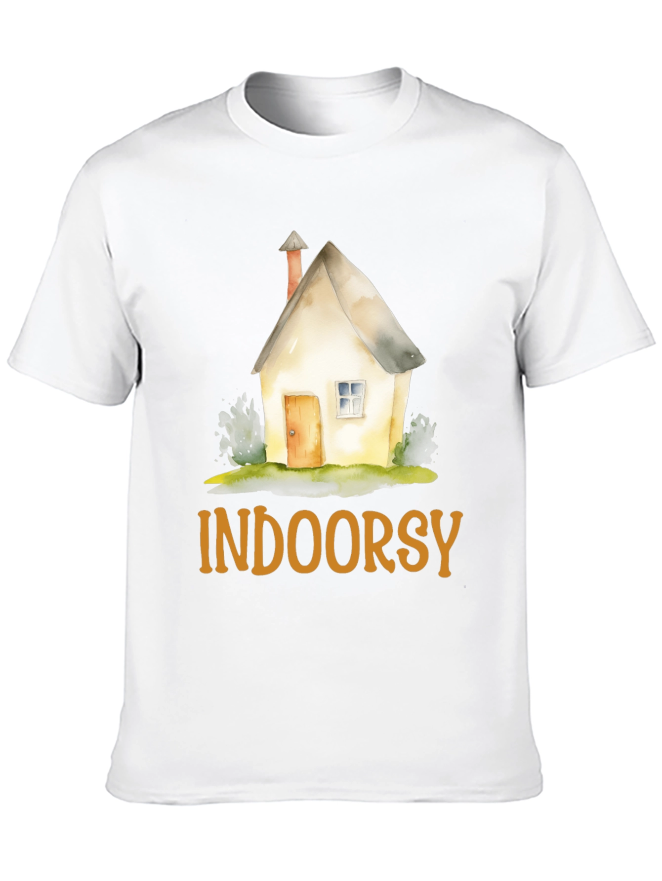 Indoorsy Graphic T-Shirt - Cozy Homebody Style