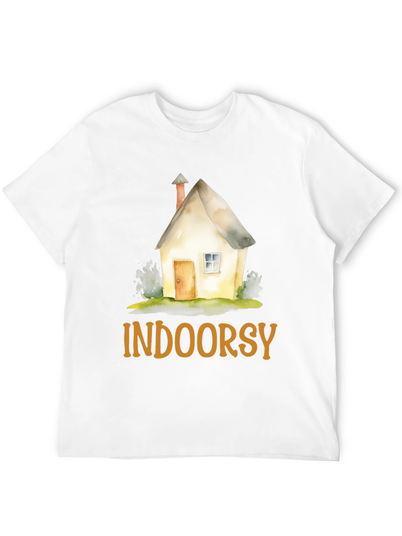 Indoorsy Graphic T-Shirt - Cozy Homebody Style