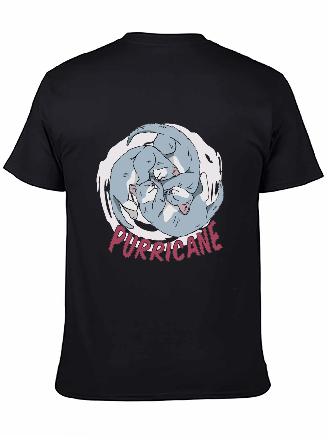 Purricane Cat T-Shirt - Hilarious Kitten Design