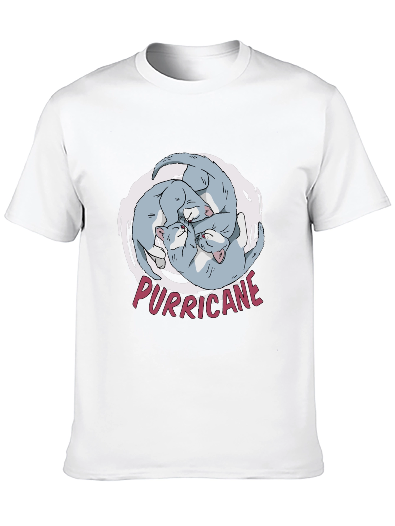 Purricane Cat T-Shirt - Hilarious Kitten Design