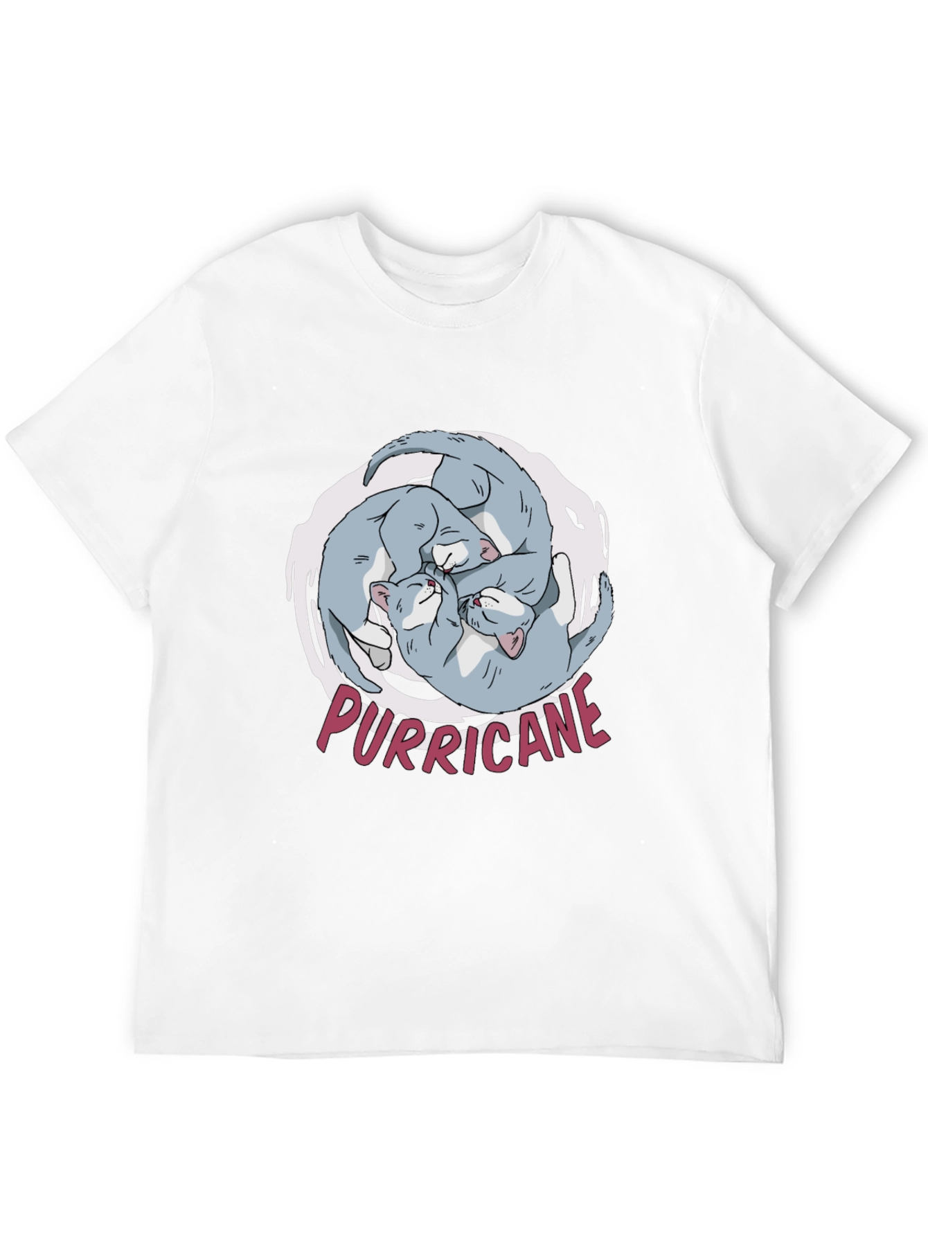 Purricane Cat T-Shirt - Hilarious Kitten Design