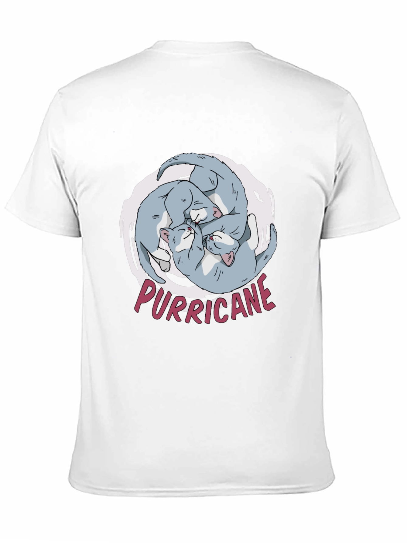 Purricane Cat T-Shirt - Hilarious Kitten Design