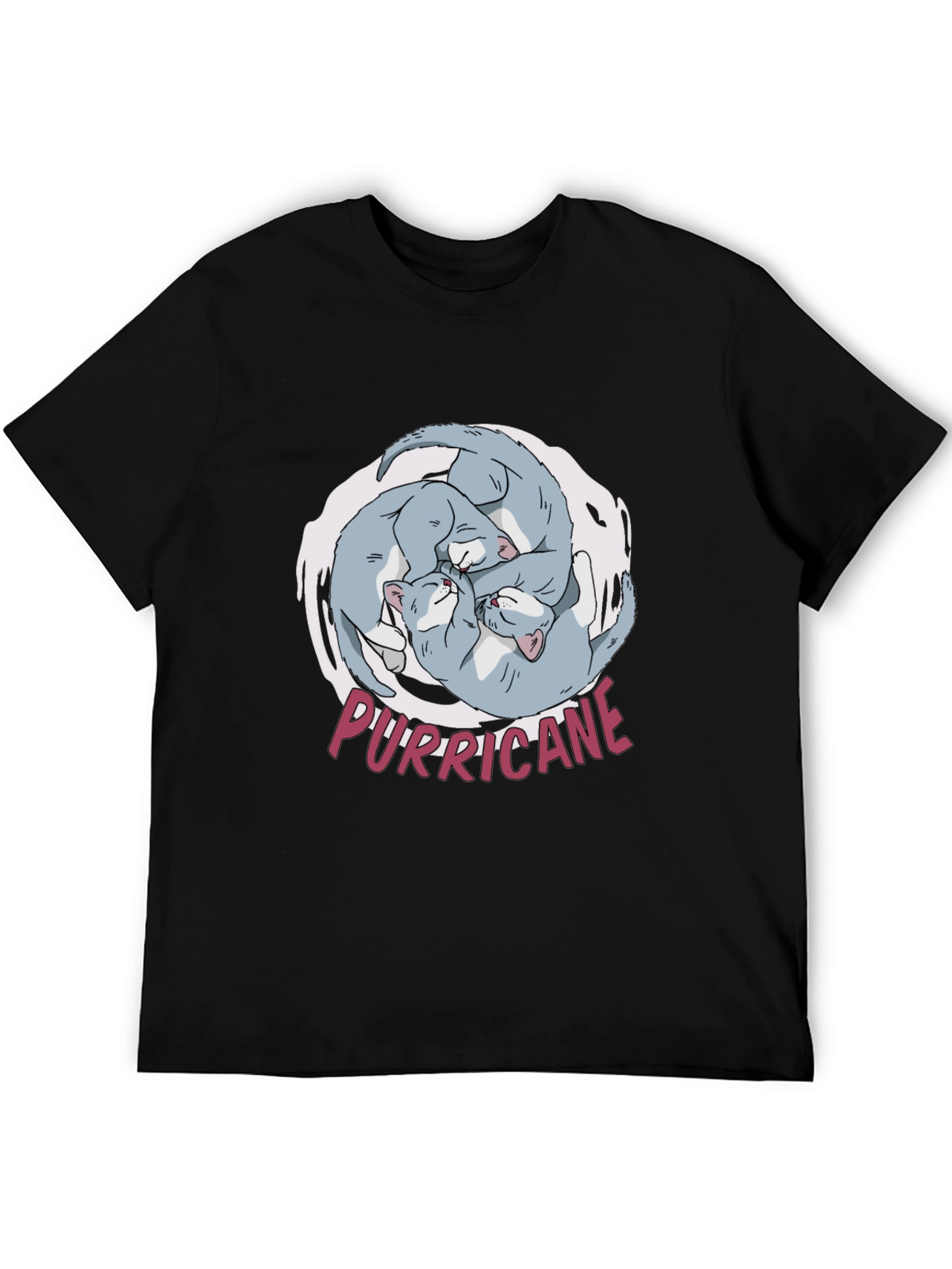 Purricane Cat T-Shirt - Hilarious Kitten Design