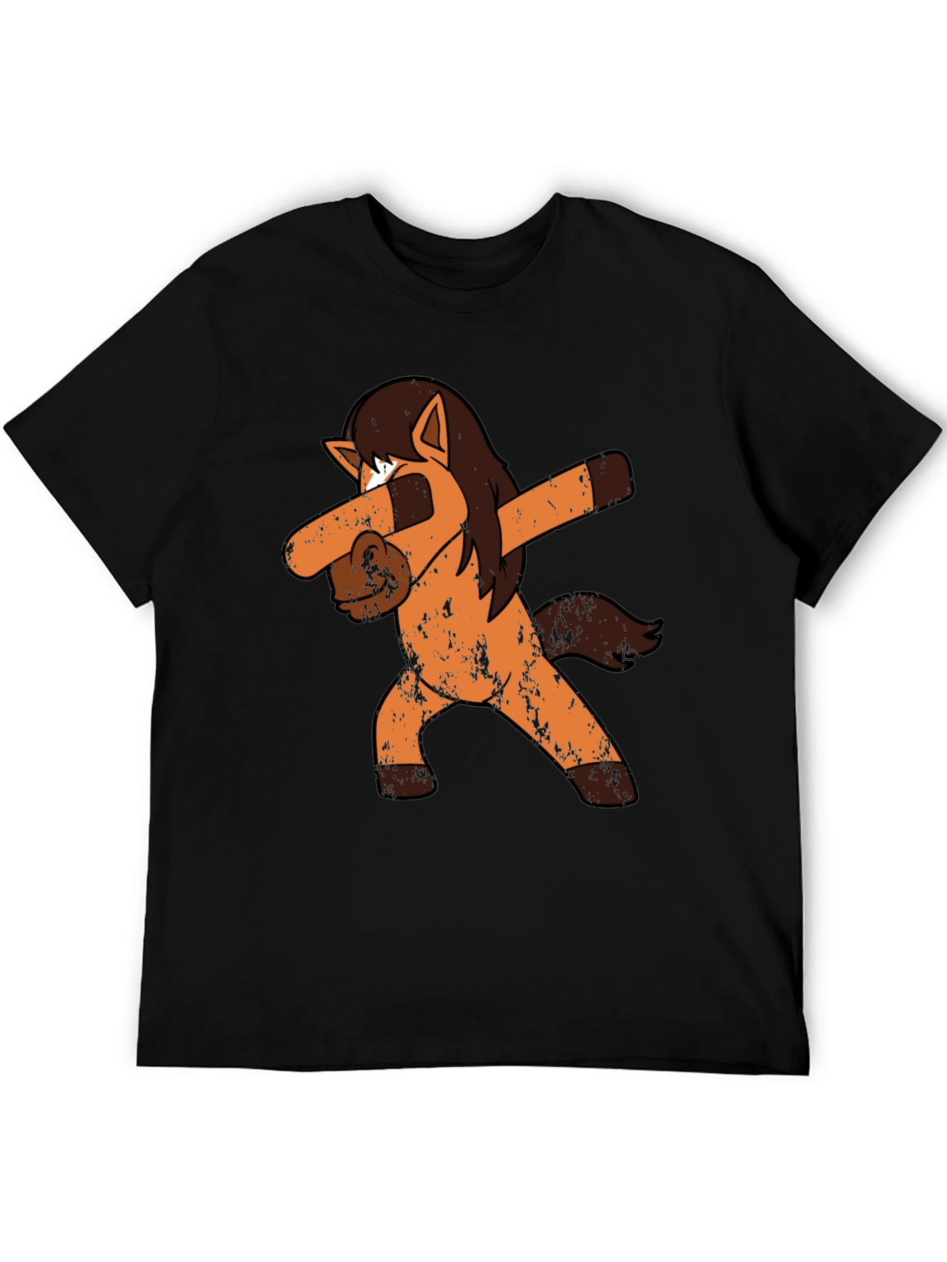 Dabbing Horse Graphic T-Shirt - Unisex