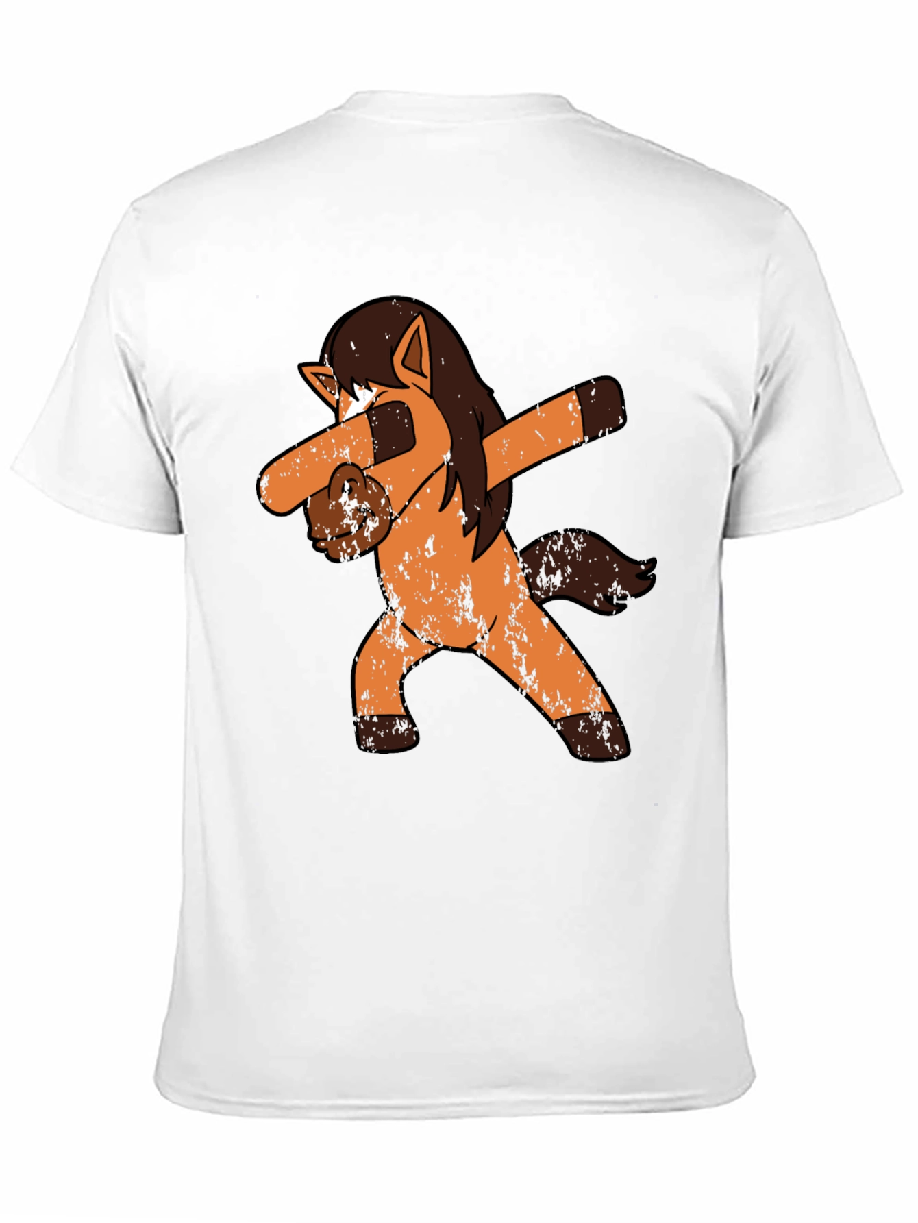 Dabbing Horse Graphic T-Shirt - Unisex