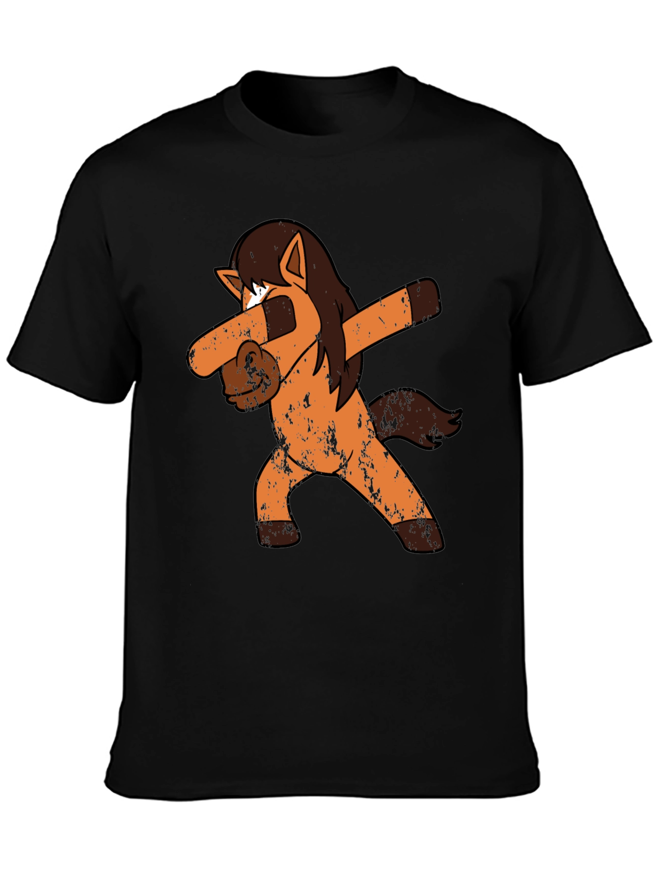 Dabbing Horse Graphic T-Shirt - Unisex