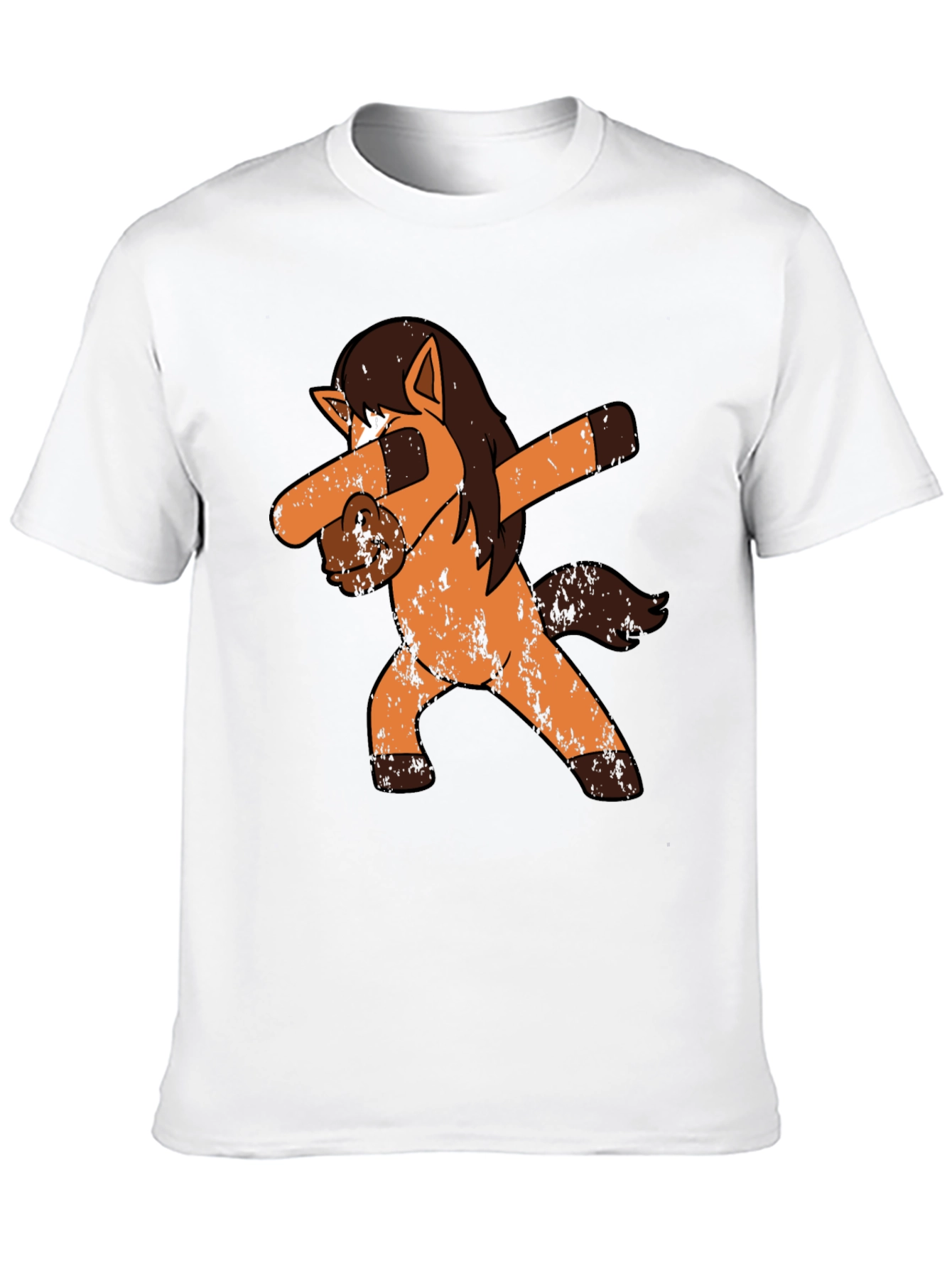 Dabbing Horse Graphic T-Shirt - Unisex