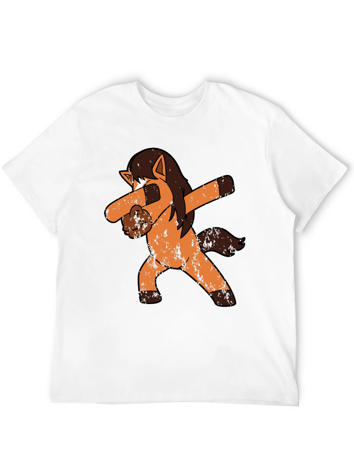 Dabbing Horse Graphic T-Shirt - Unisex