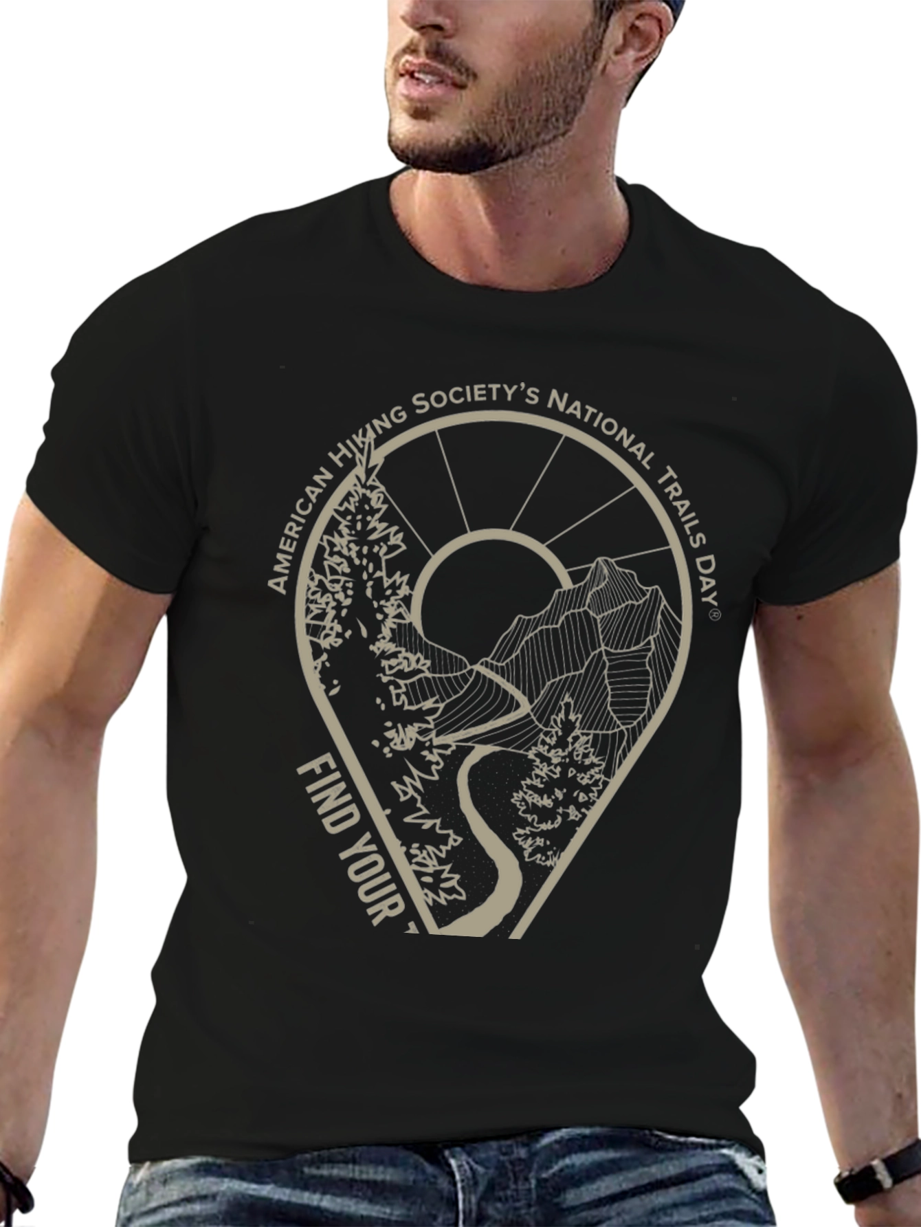Hiking Trails Day T-Shirt - Find Your Trail