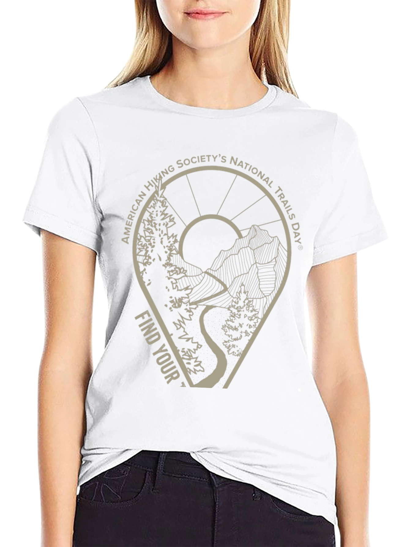 Hiking Trails Day T-Shirt - Find Your Trail