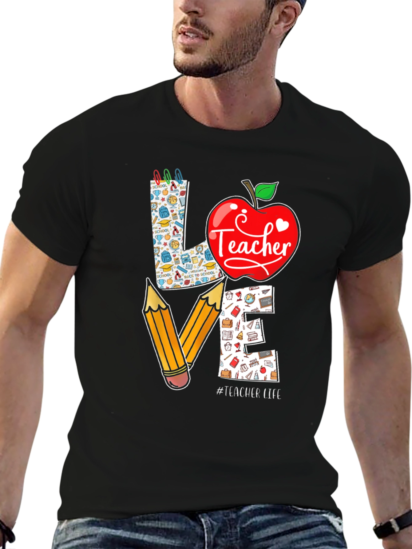 Teacher Love T-Shirt - Back to School Teacher Life