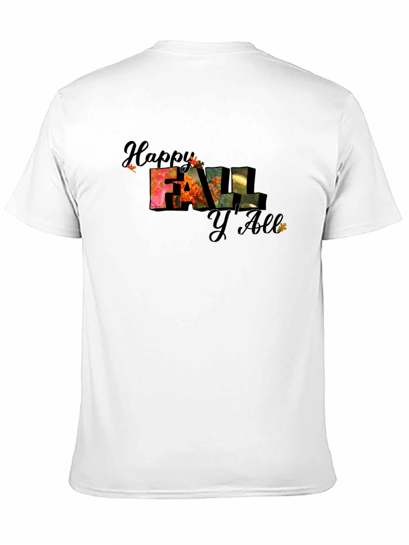Happy Fall YAll Graphic Tee - Autumn Season
