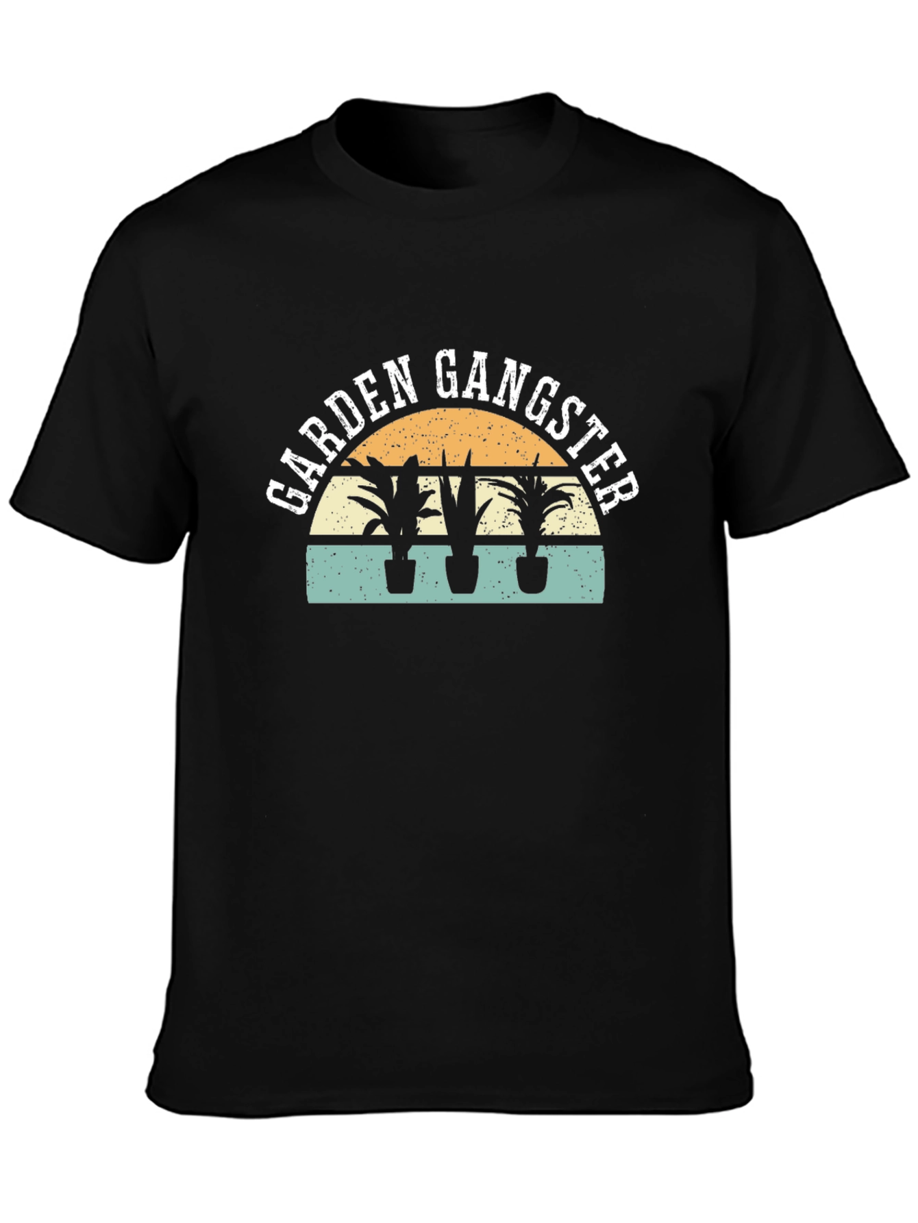 Garden Gangster Graphic T-Shirt - Gardening Humor