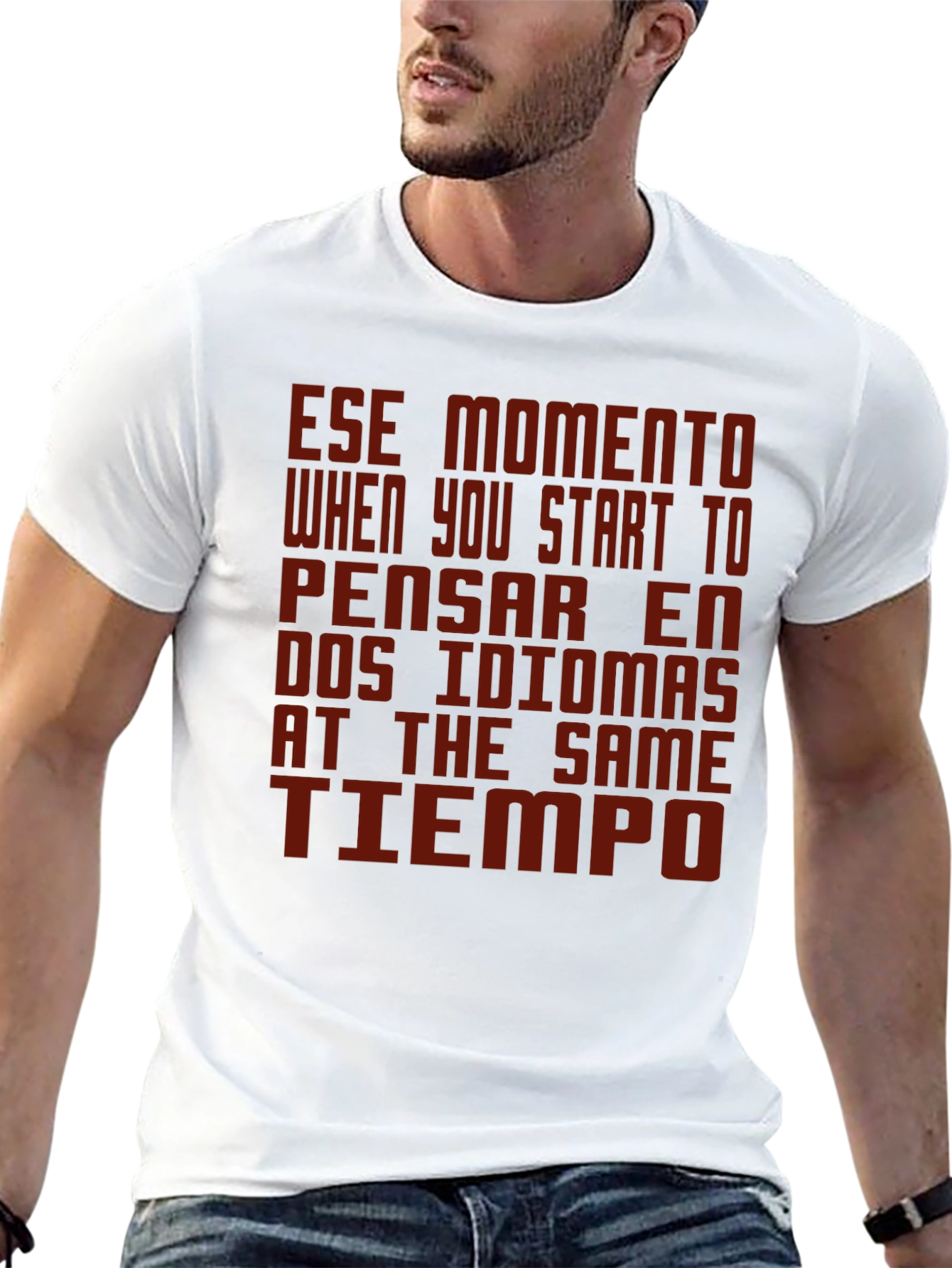 Bilingual Humor Tee - Ese Momento T-Shirt