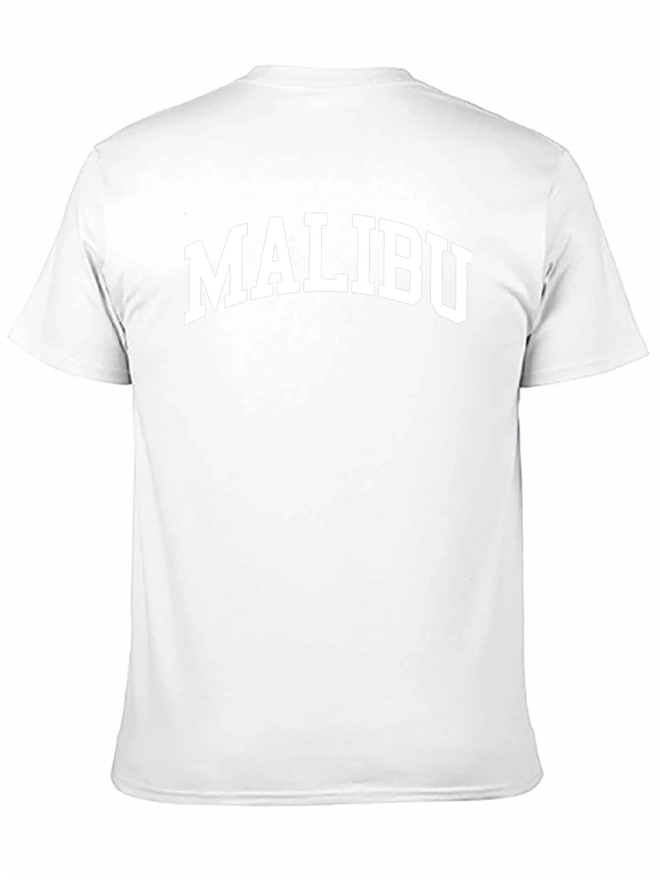 Malibu Graphic Tee - Classic Style Black T-Shirt