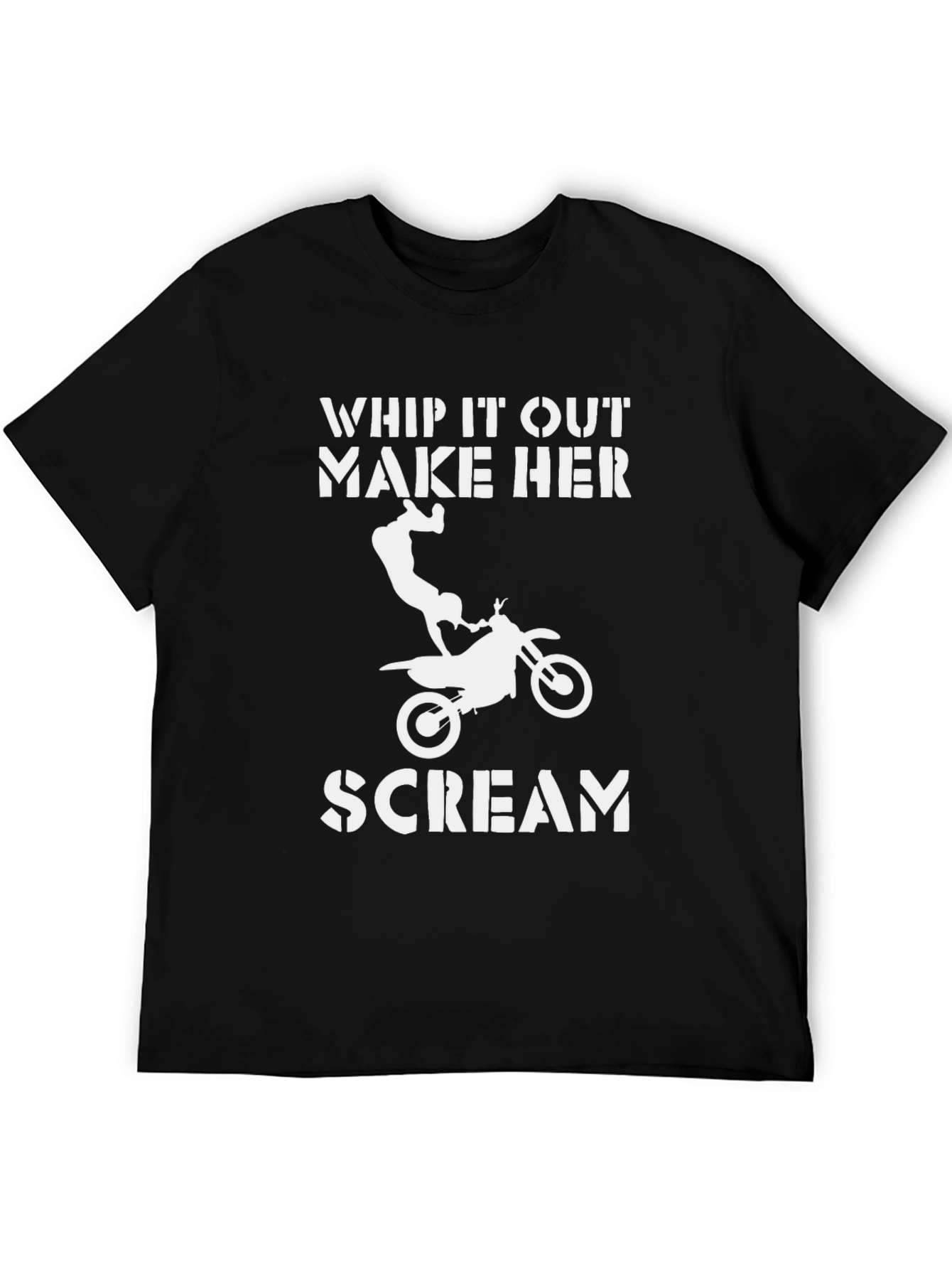 Whip It Out T-Shirt - Stunt Bike Tee