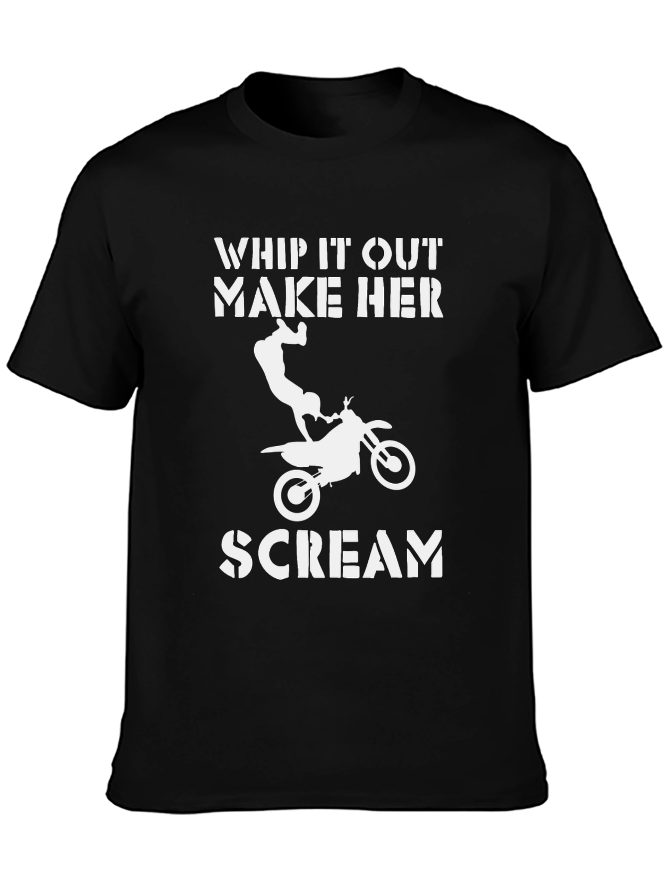 Whip It Out T-Shirt - Stunt Bike Tee