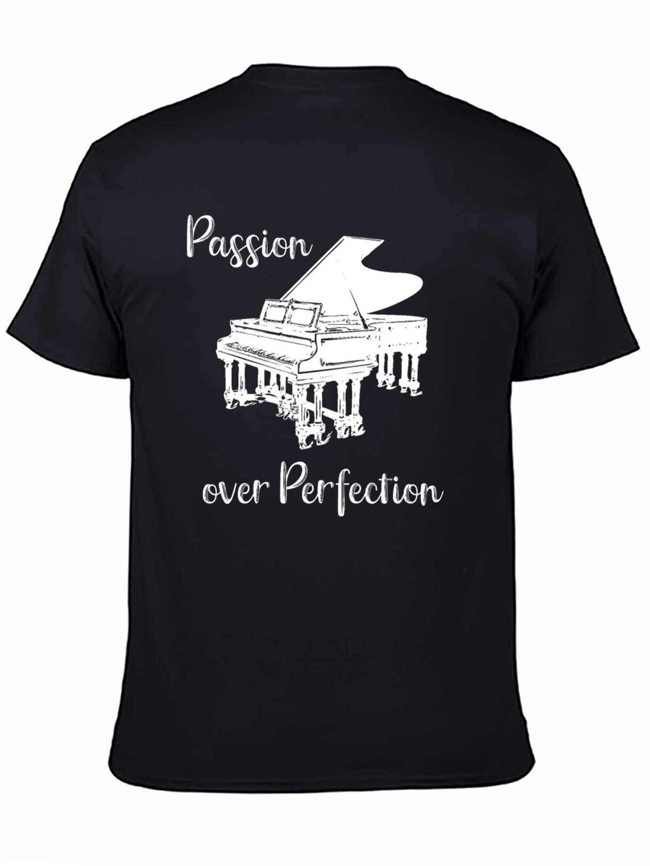 Passion Over Perfection Piano T-Shirt