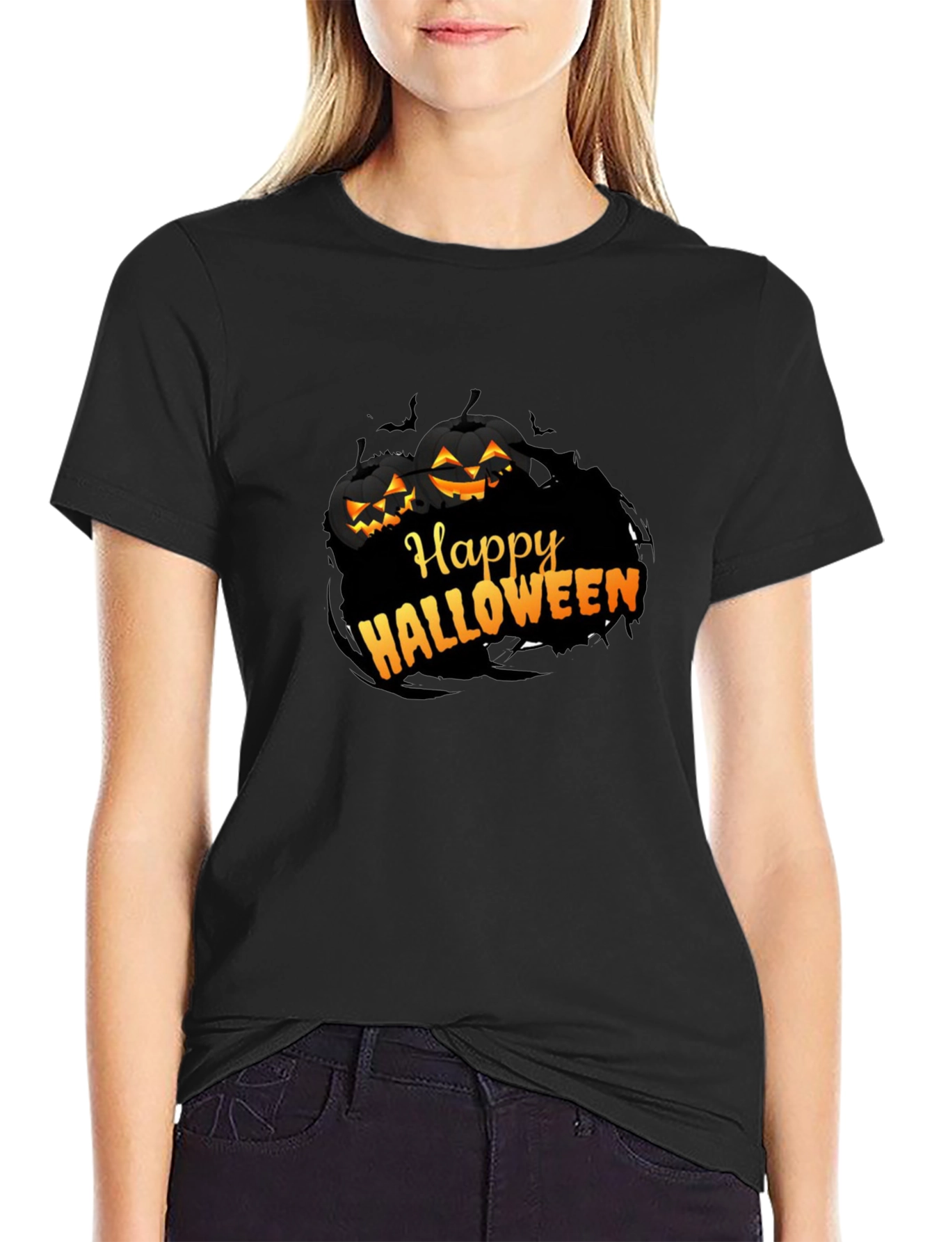 Happy Halloween T-Shirt - Spooky Season Tee