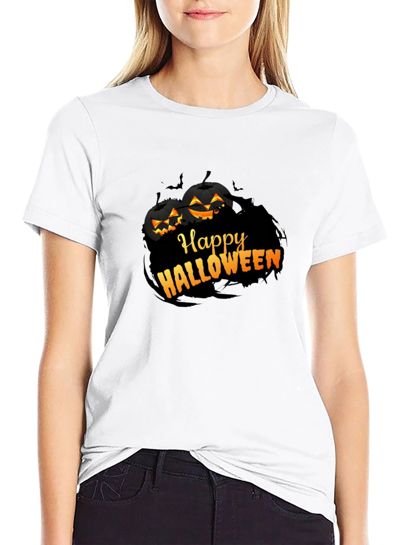 Happy Halloween T-Shirt - Spooky Season Tee