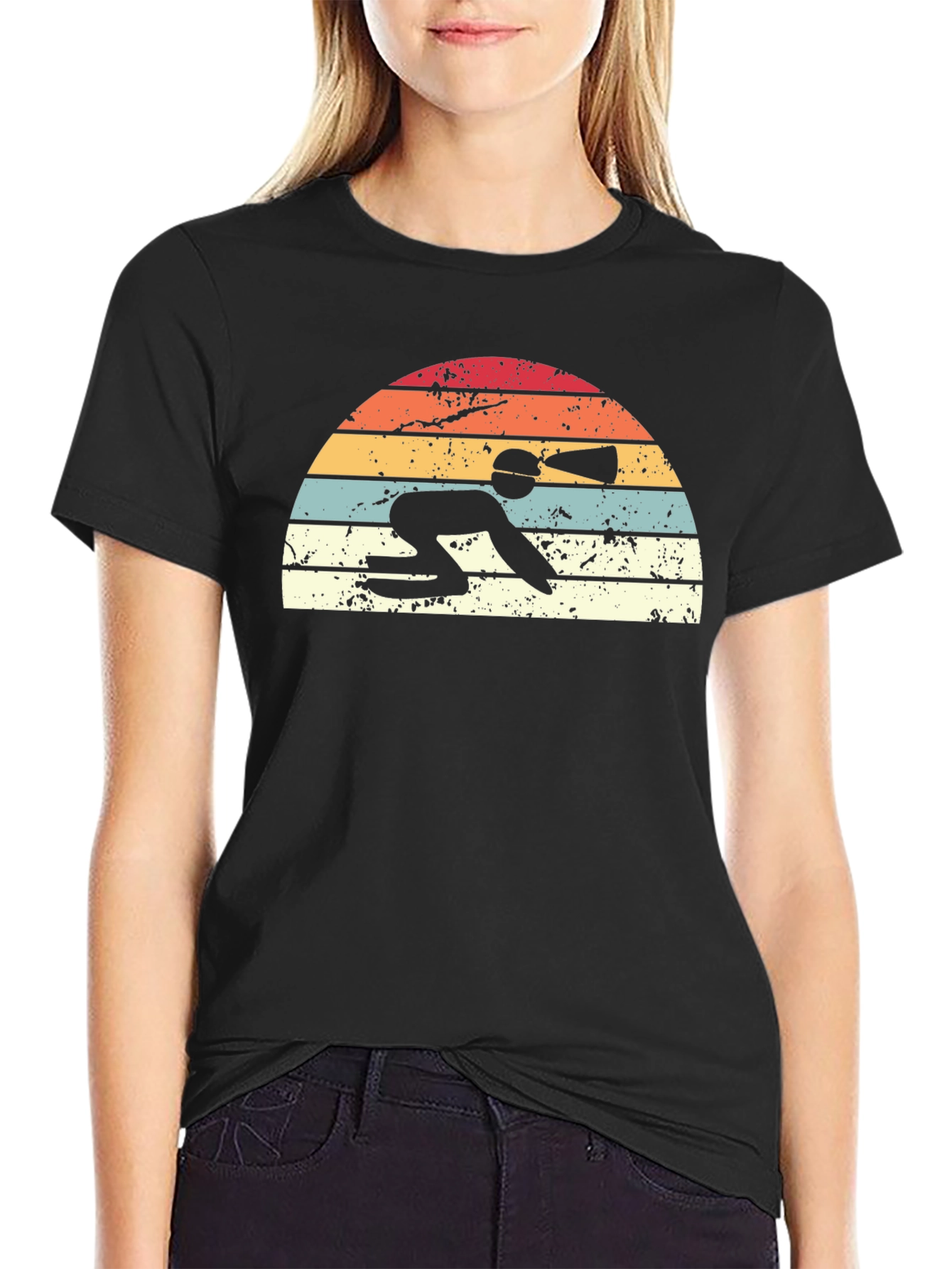 Retro Curling T-Shirt