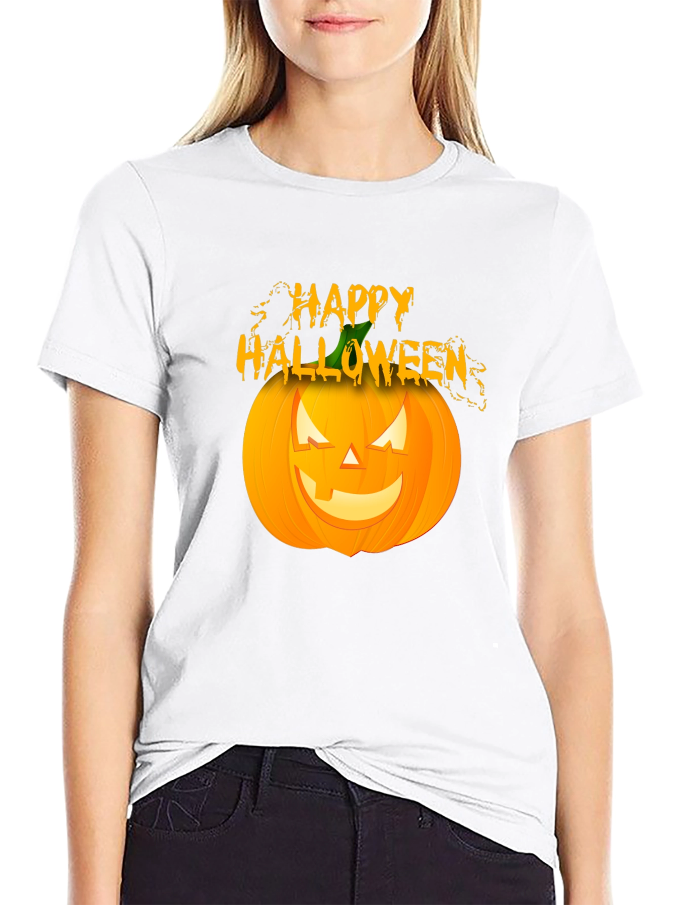 Happy Halloween Pumpkin T-Shirt