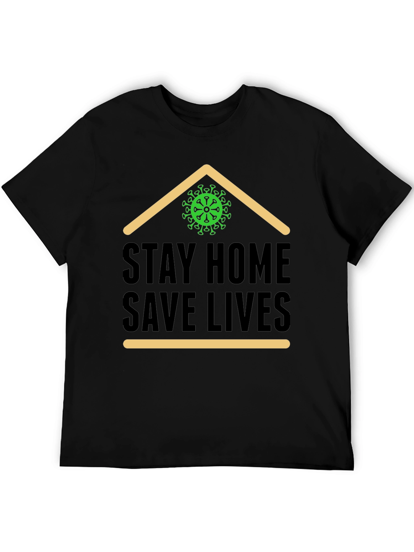 Stay Home Save Lives Graphic Tee