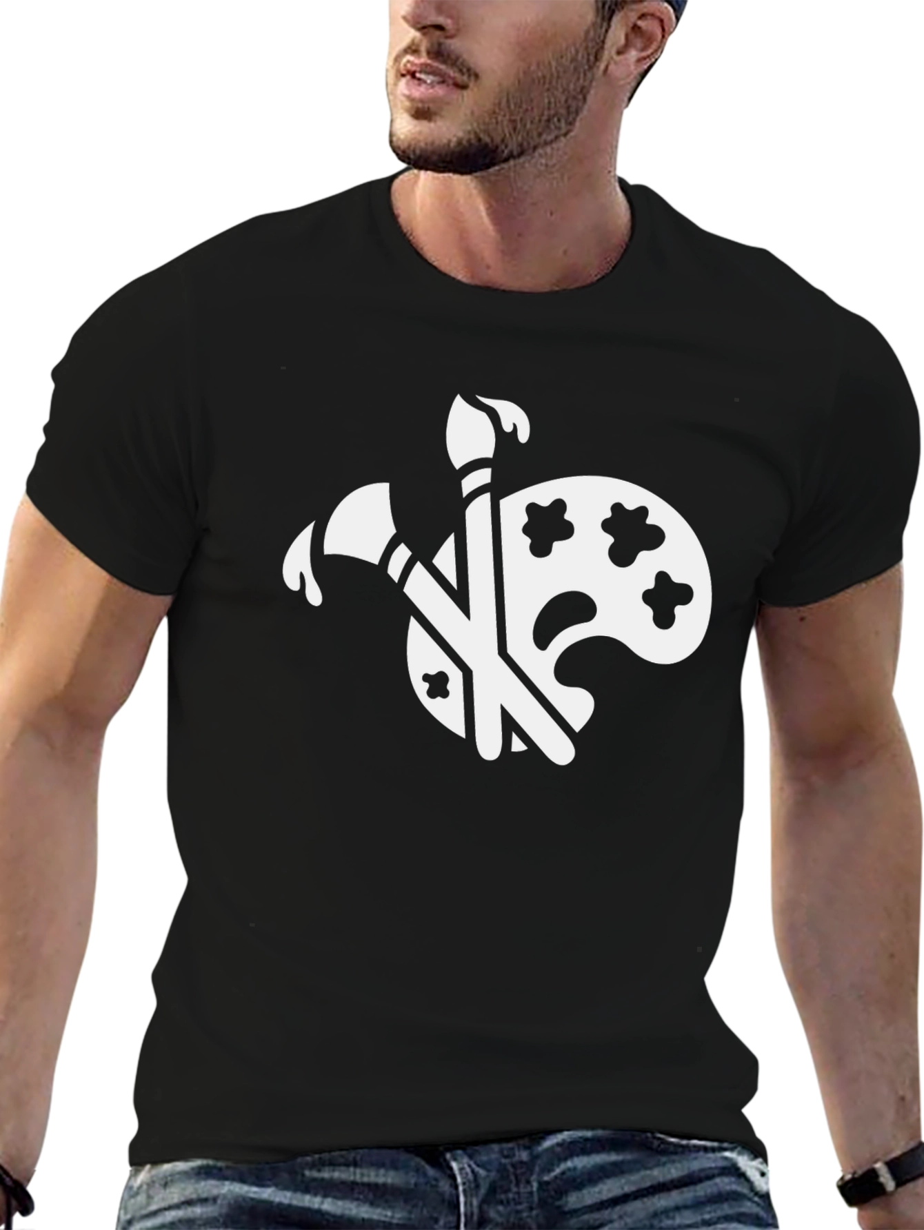 Artist Palette T-Shirt - Creative Style