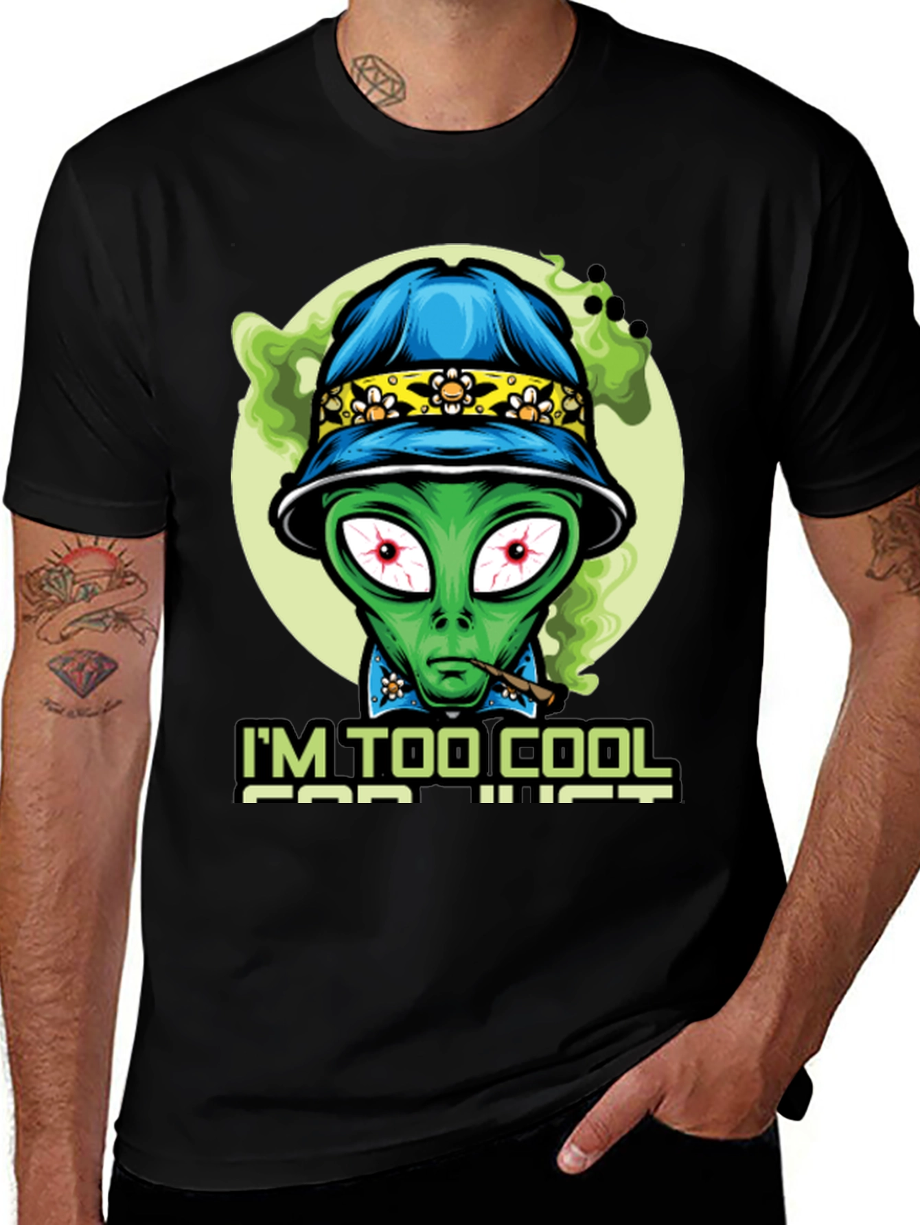 Cool Alien Graphic Tee