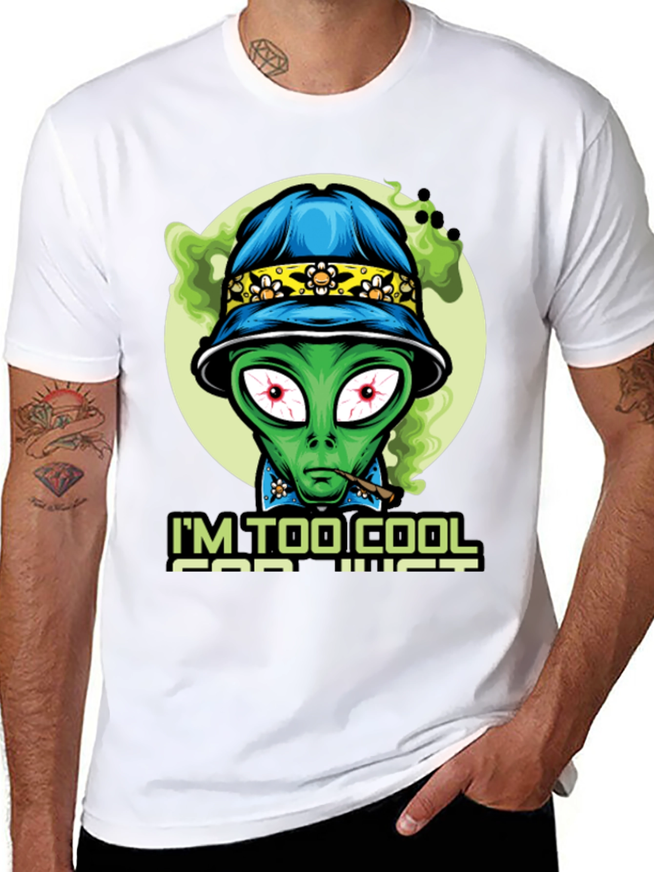 Cool Alien Graphic Tee