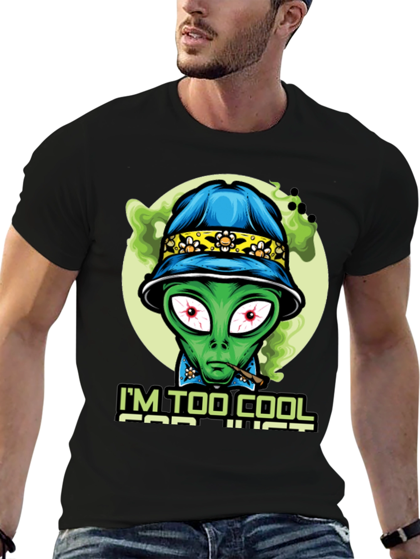 Cool Alien Graphic Tee