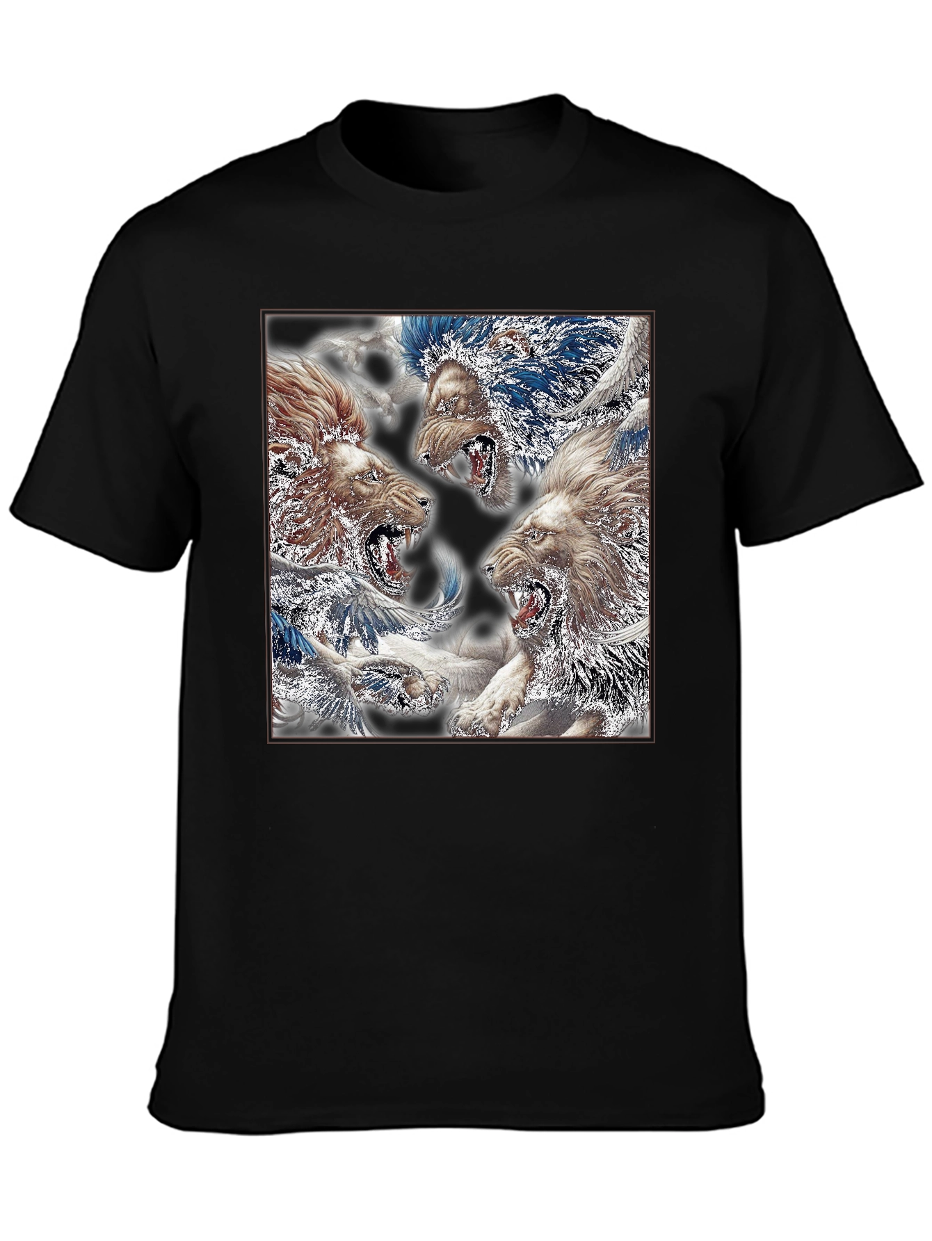 Lion T-Shirt - Graphic Print