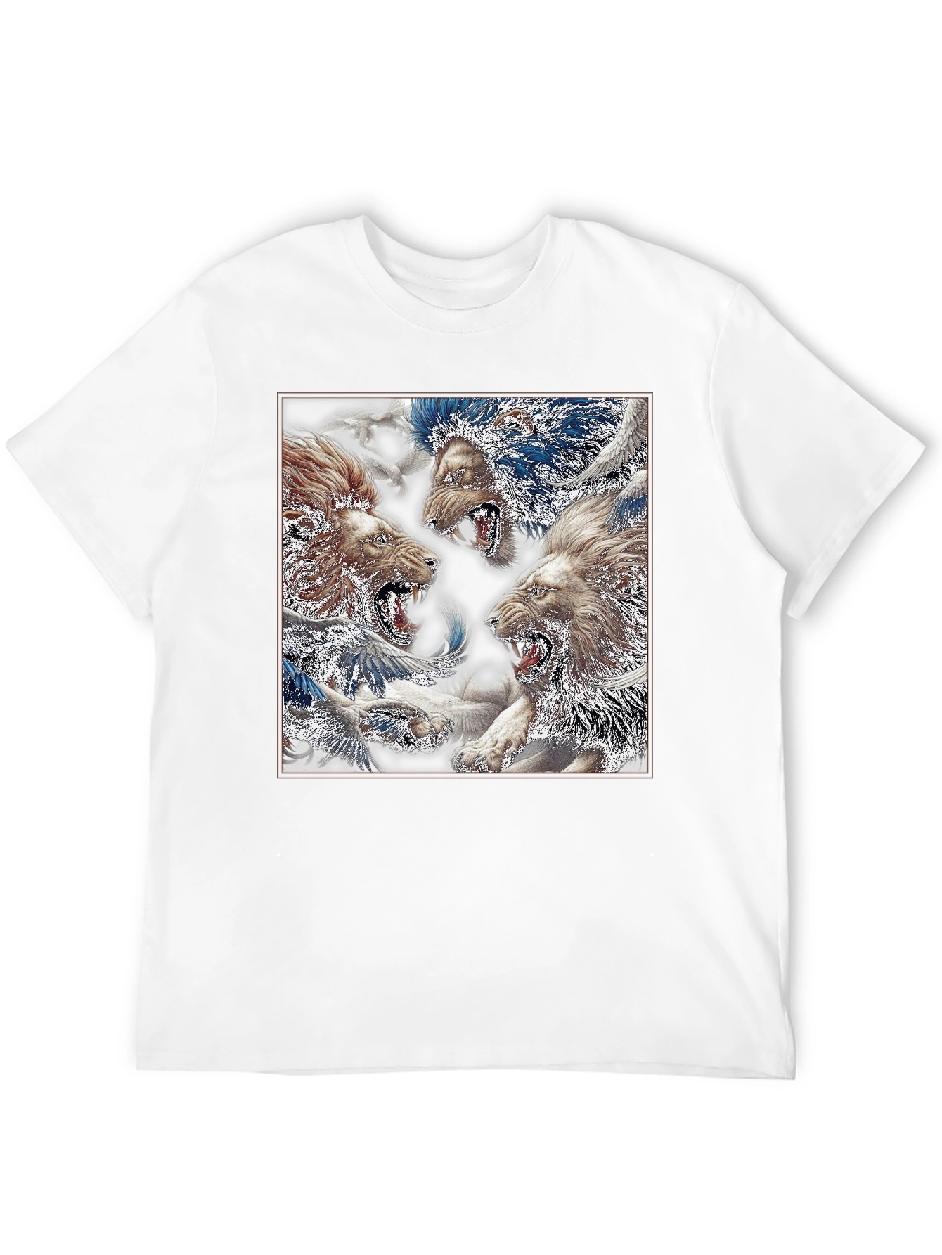 Lion T-Shirt - Graphic Print