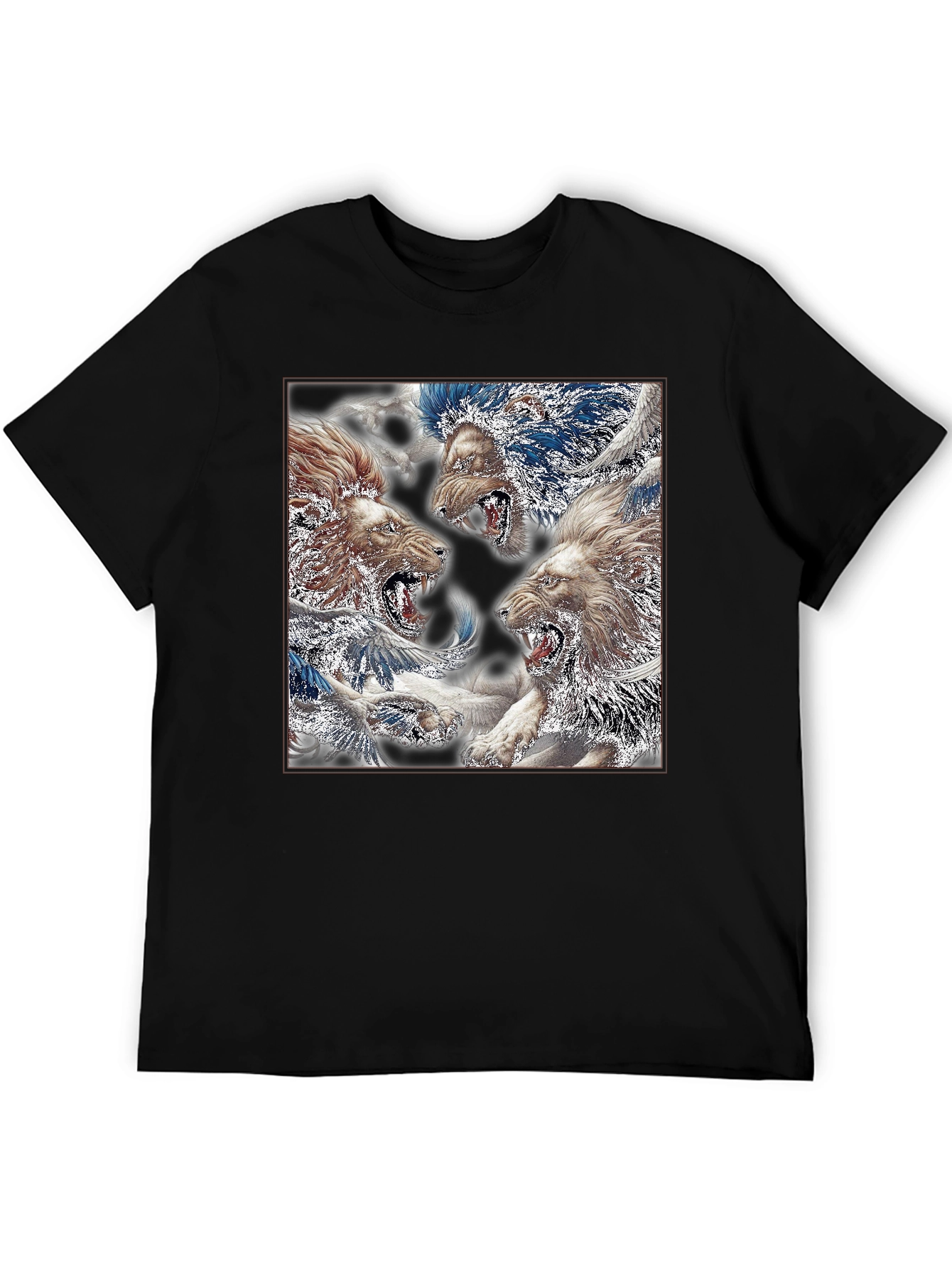 Lion T-Shirt - Graphic Print