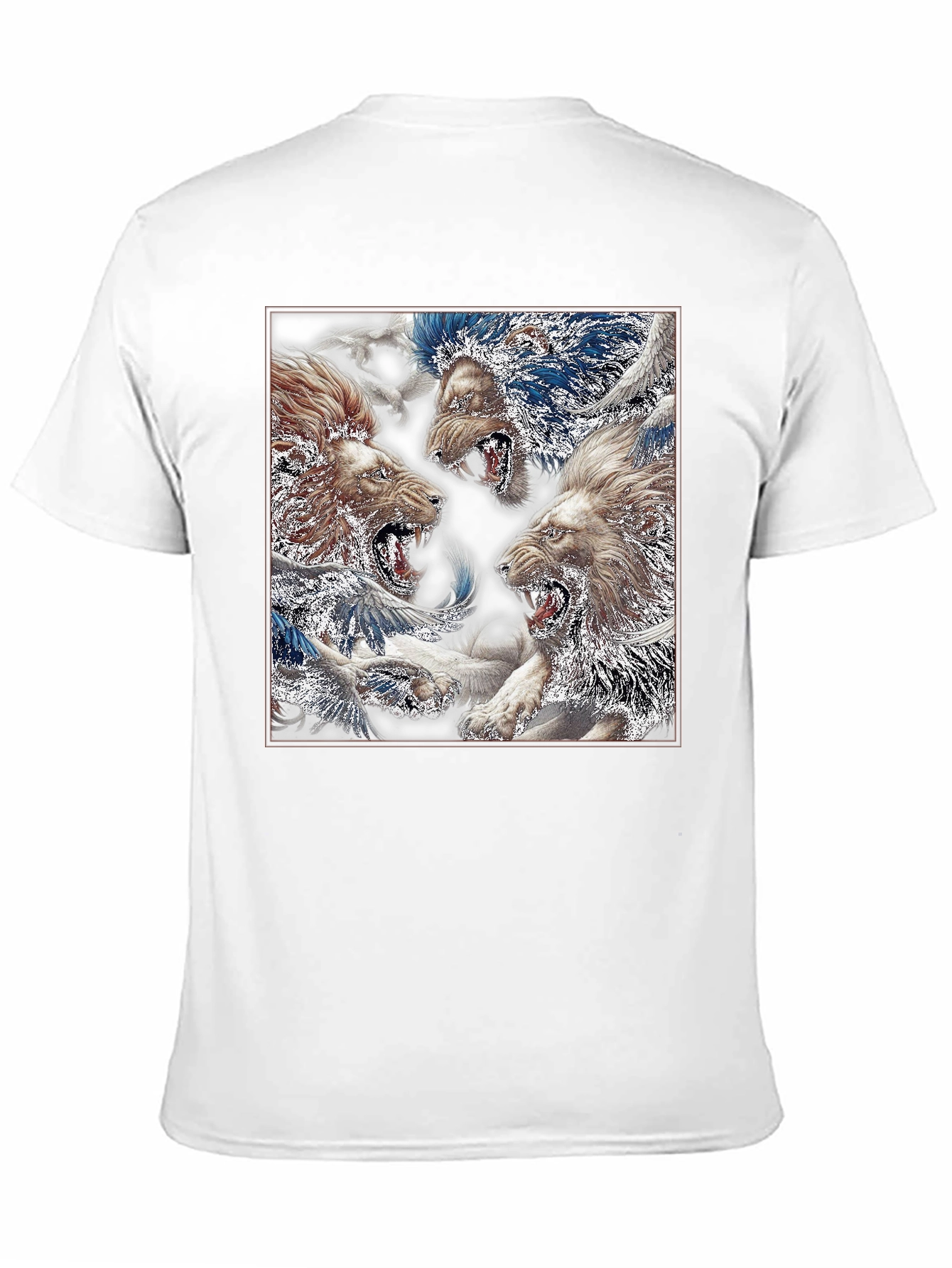 Lion T-Shirt - Graphic Print
