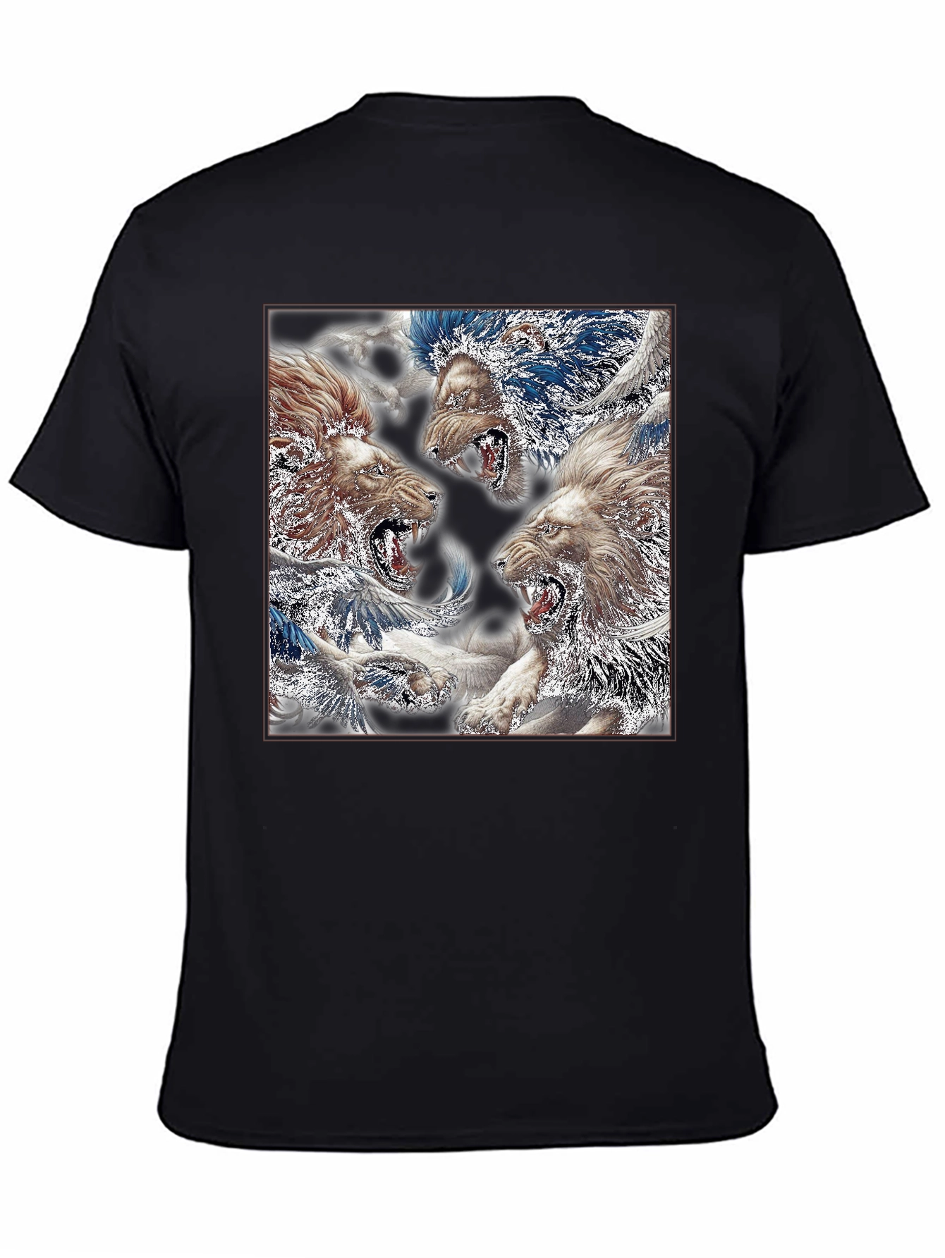 Lion T-Shirt - Graphic Print