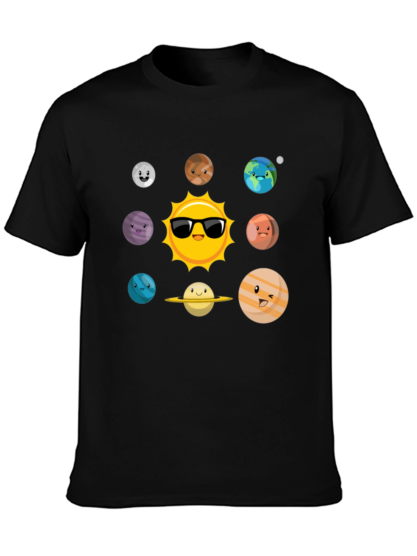 Cartoon Planet Graphic Tee