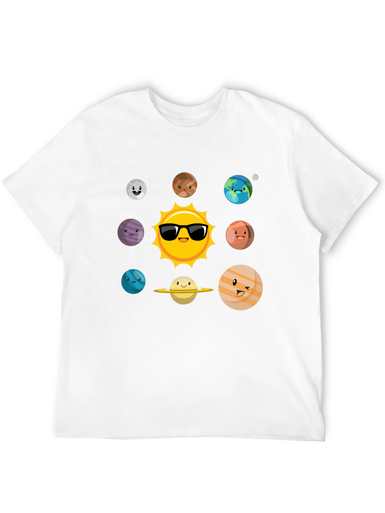 Cartoon Planet Graphic Tee