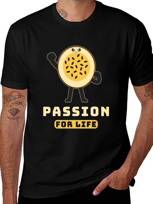 Passion For Life Graphic T-Shirt