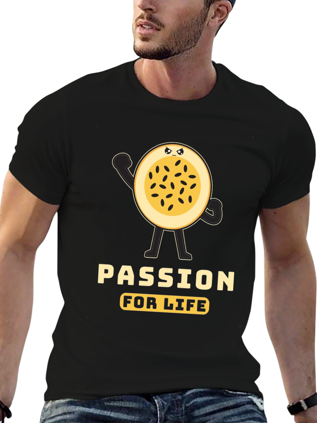 Passion For Life Graphic T-Shirt