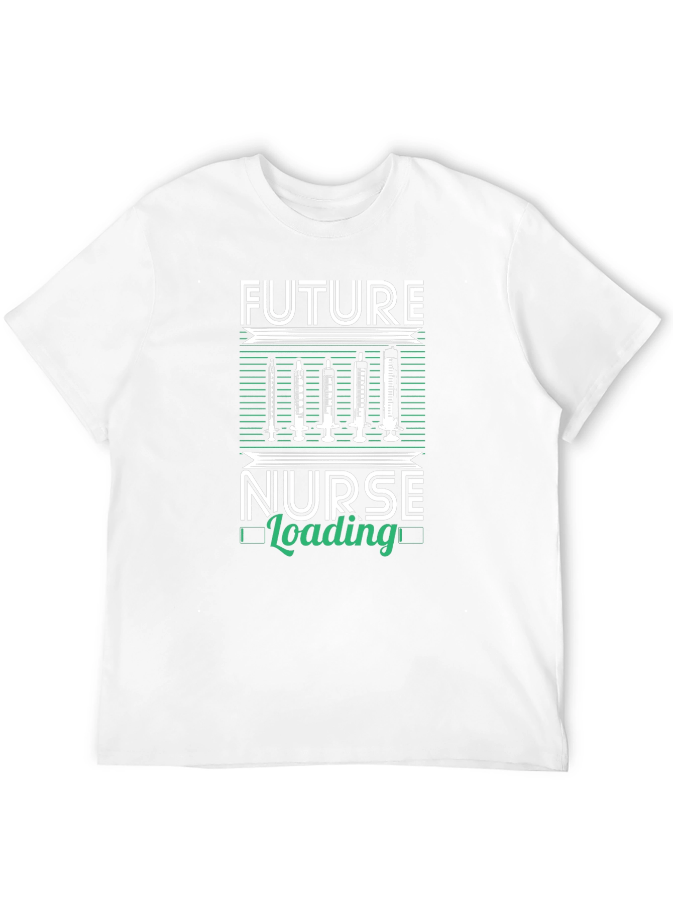 Future Nurse Loading Graphic T-Shirt