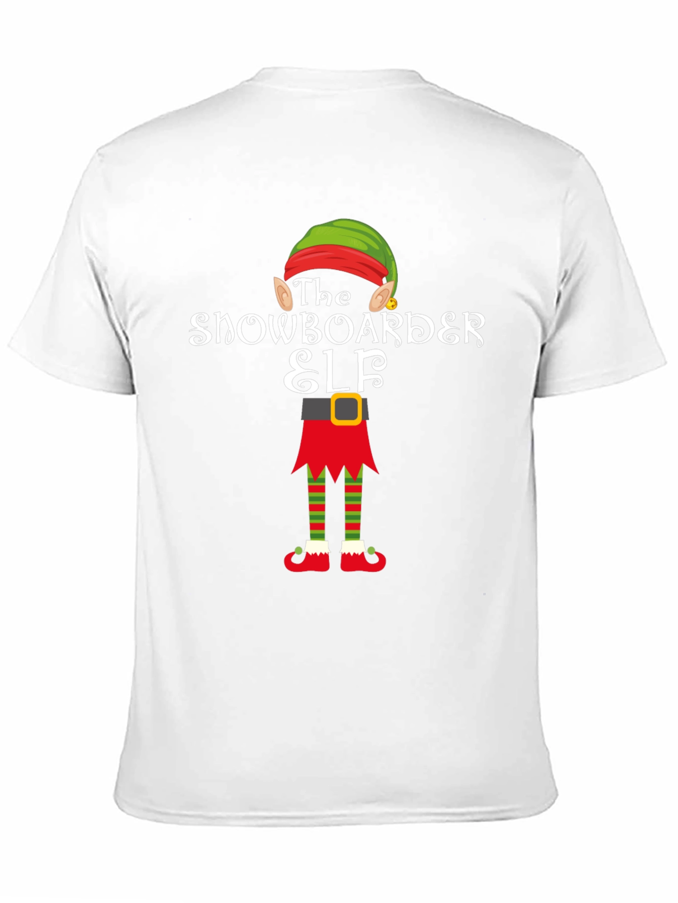 Snowboarder Elf Graphic Tee