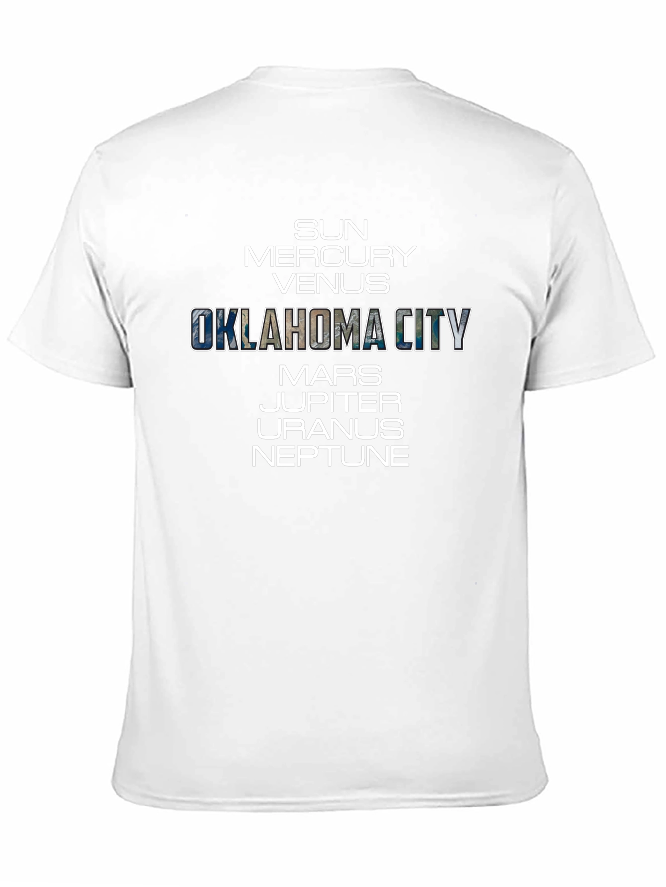 Oklahoma City Planets Graphic Tee