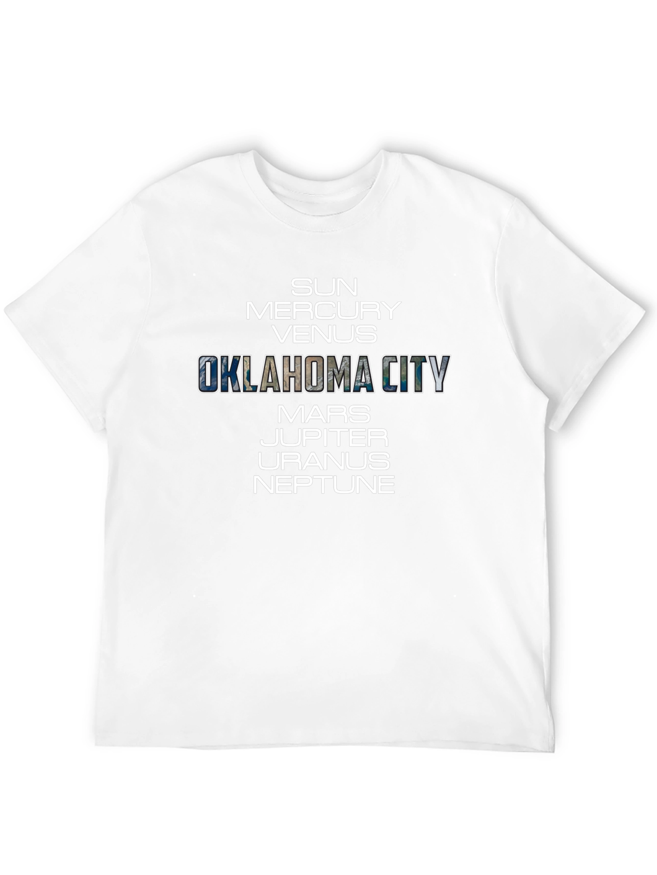 Oklahoma City Planets Graphic Tee