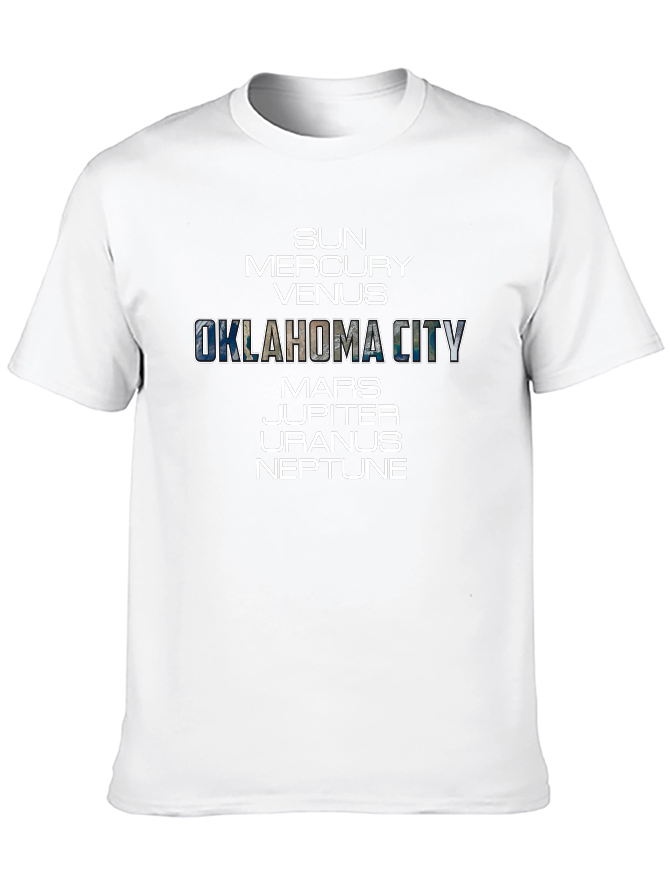 Oklahoma City Planets Graphic Tee