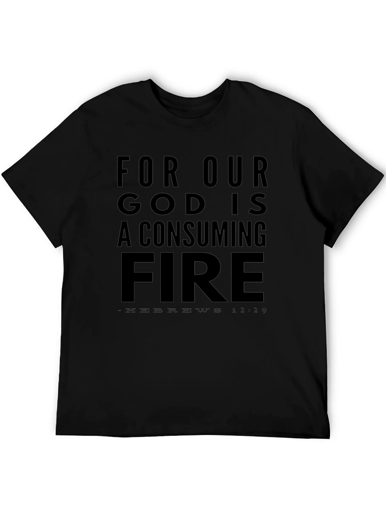 Consuming Fire Religious Graphic T-Shirt