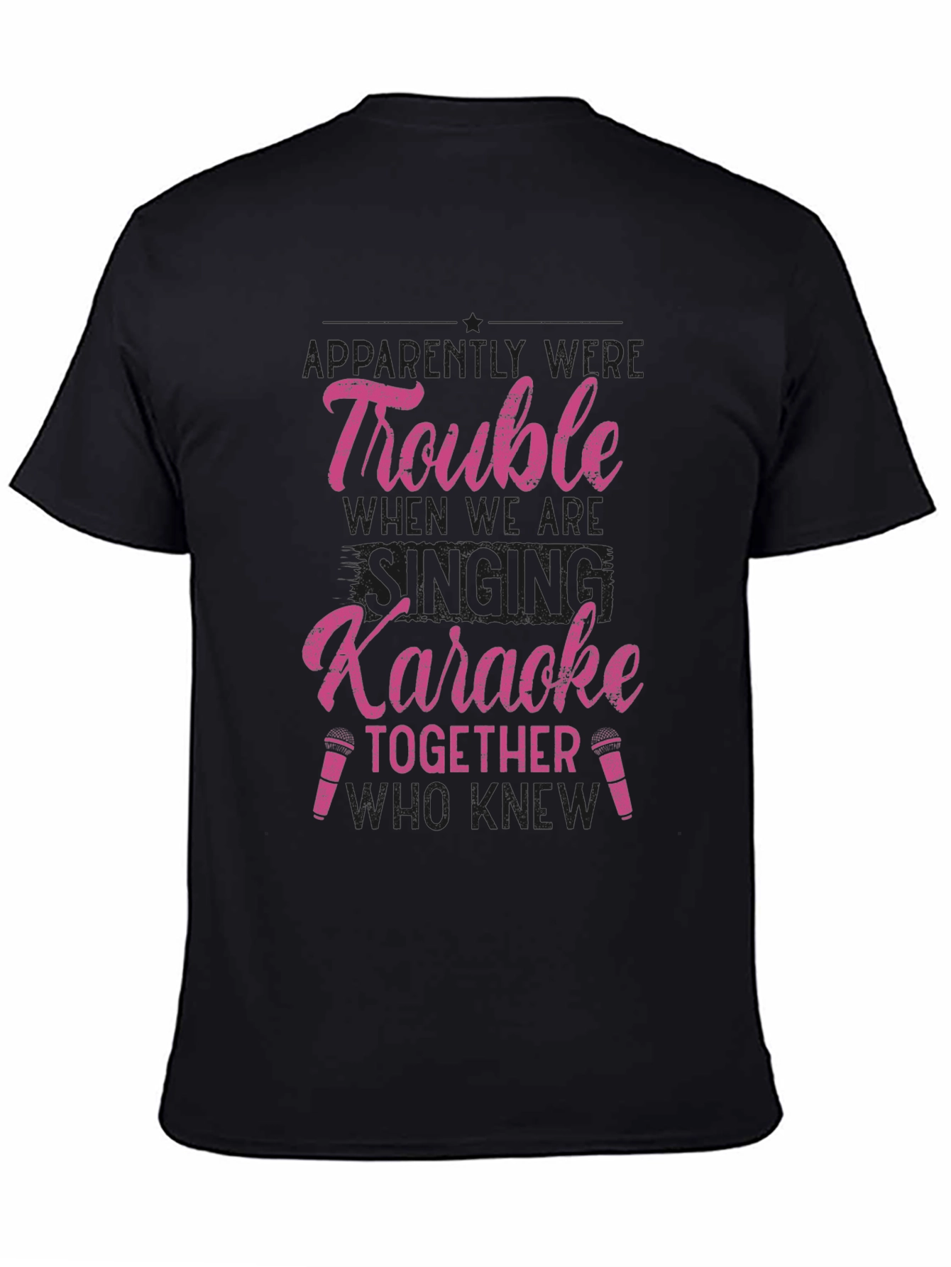 Karaoke Trouble Graphic Tee