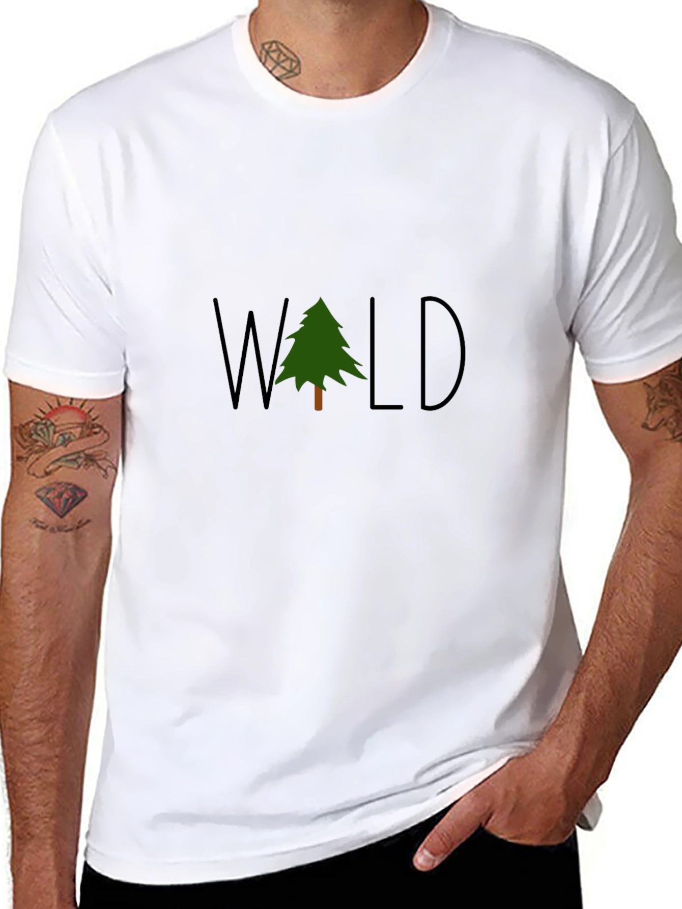 Wald Tree Graphic Tee - Nature Lovers T-Shirt