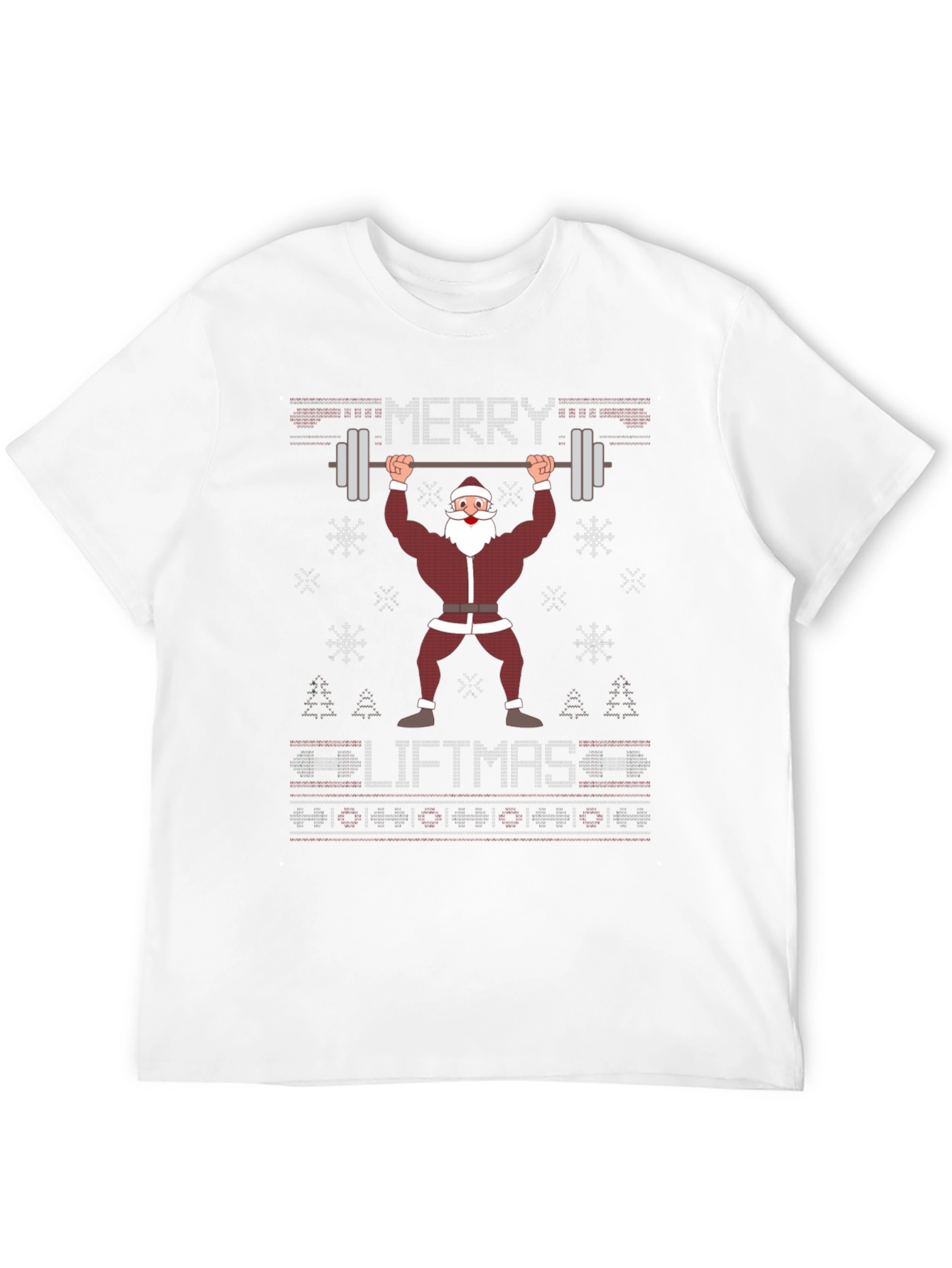 Merry Liftmas Santa Workout T-Shirt